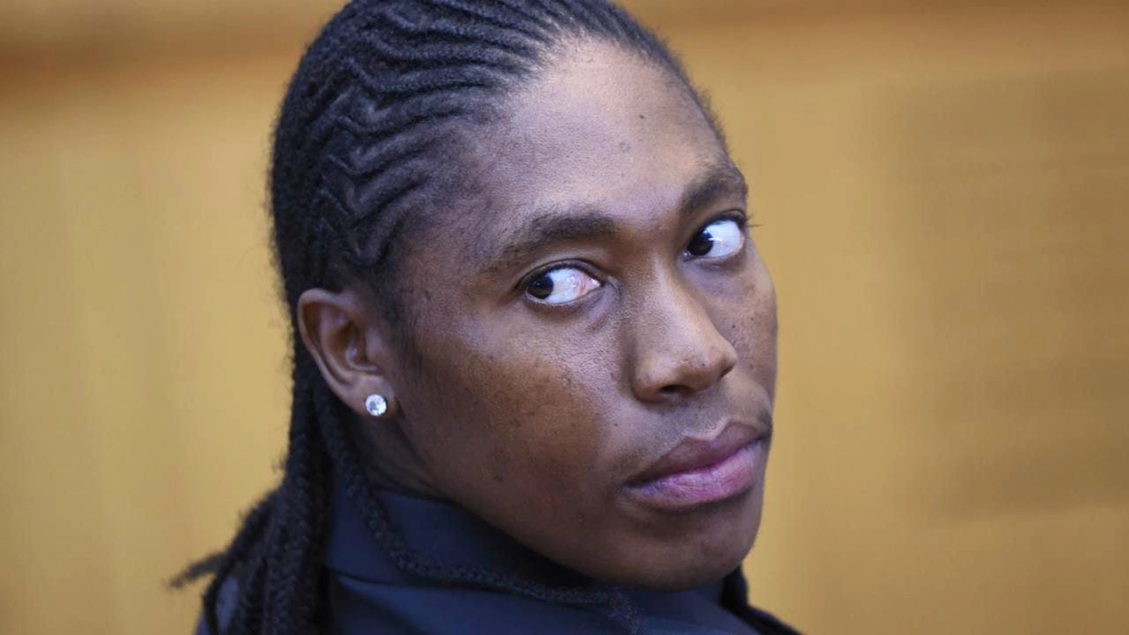 La sudafricana Caster Semenya poco prima della sentenza