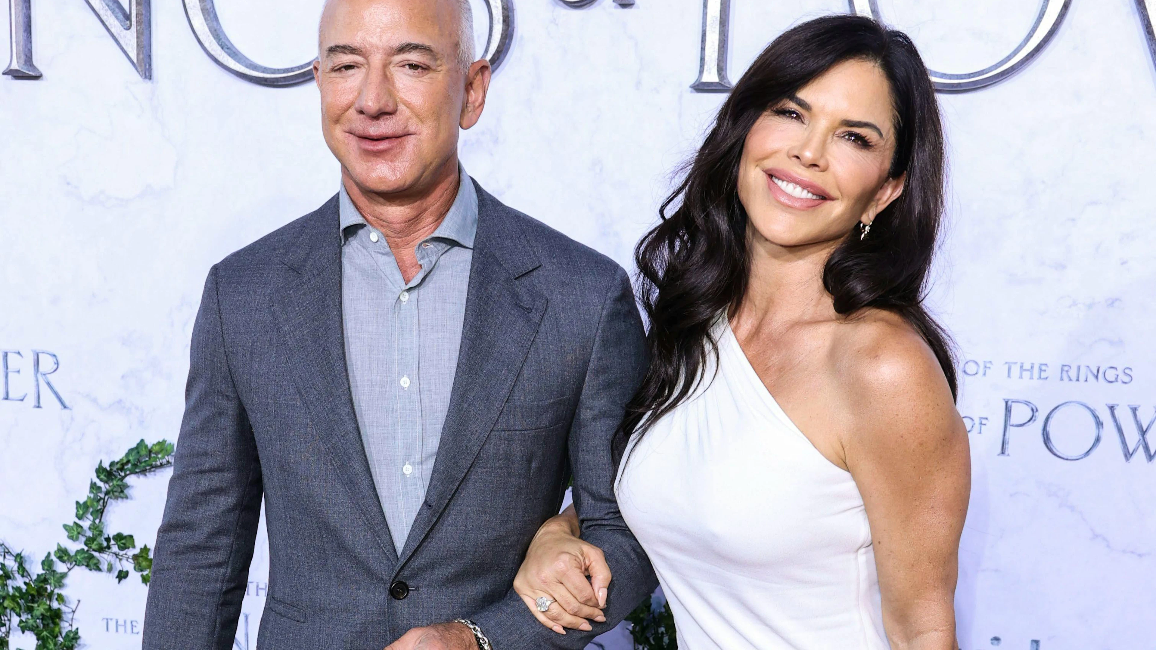 Jeff Bezos e Lauren Sánchez.
