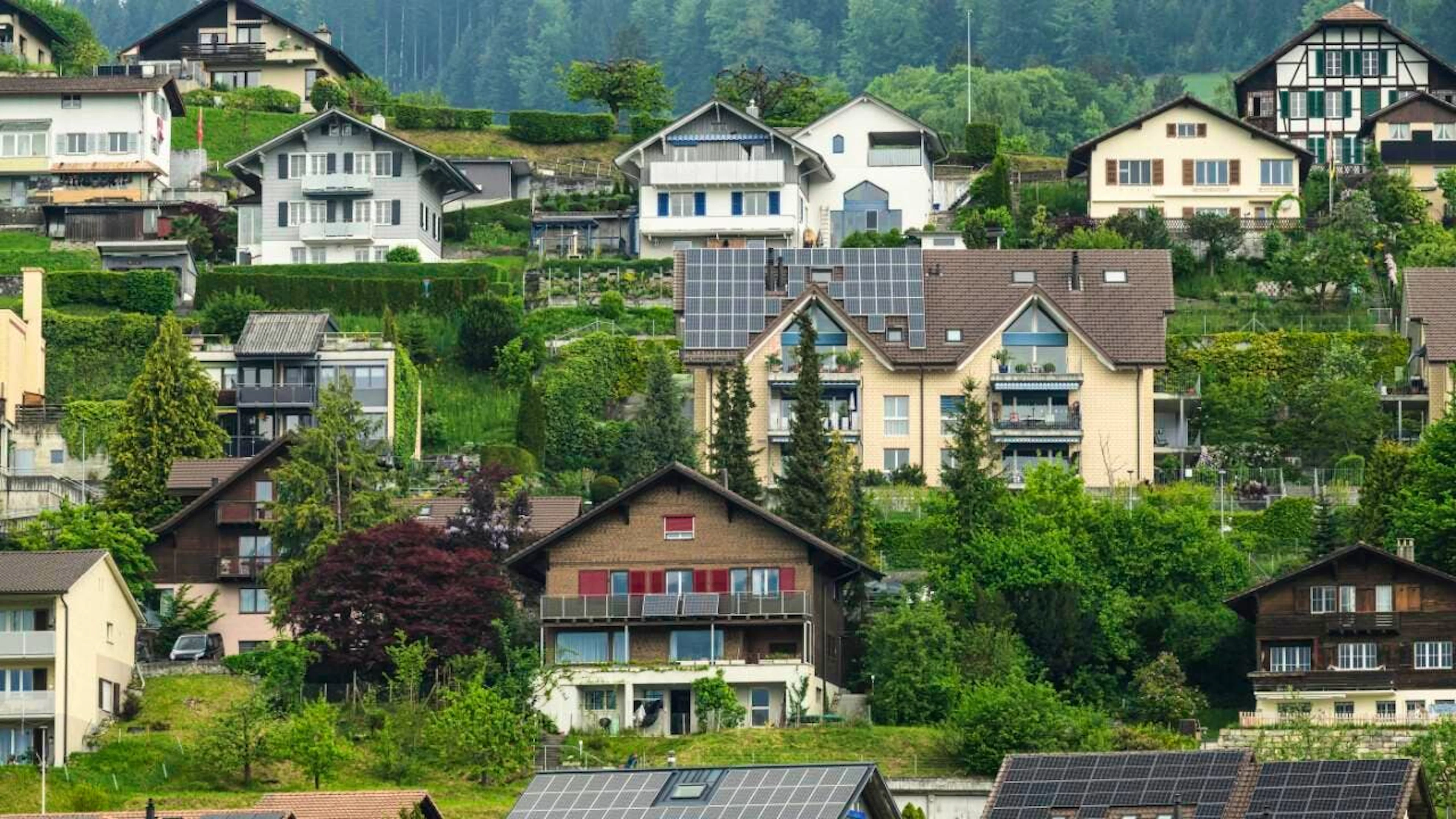 Il mercato ipotecario svizzero è cresciuto un po' più lentamente rispetto agli anni precedenti (foto simbolica)
