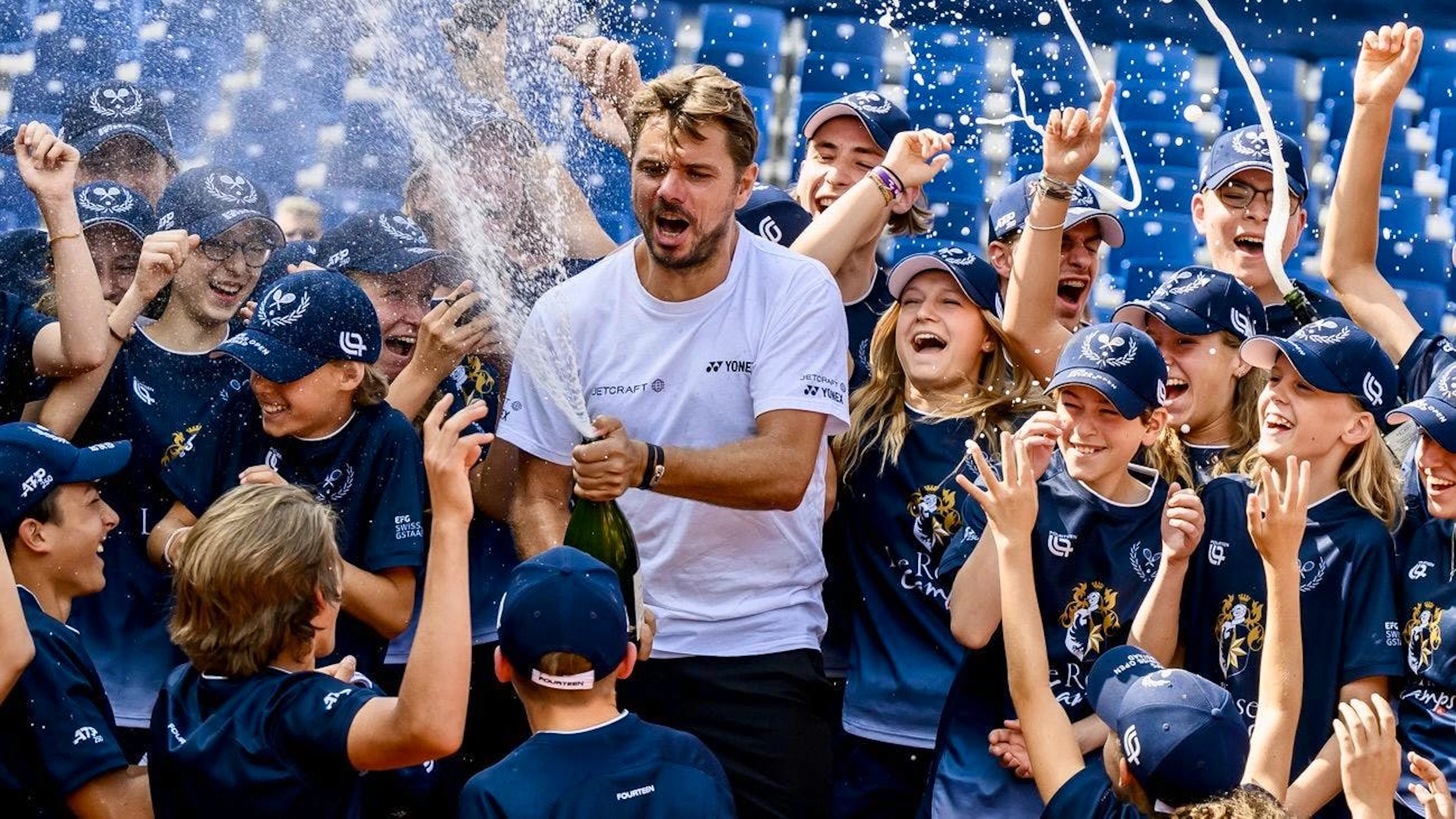 Stan Wawrinka (ici en 2023 à Gstaad) portera-t-il haut les couleurs du tennis suisse ?