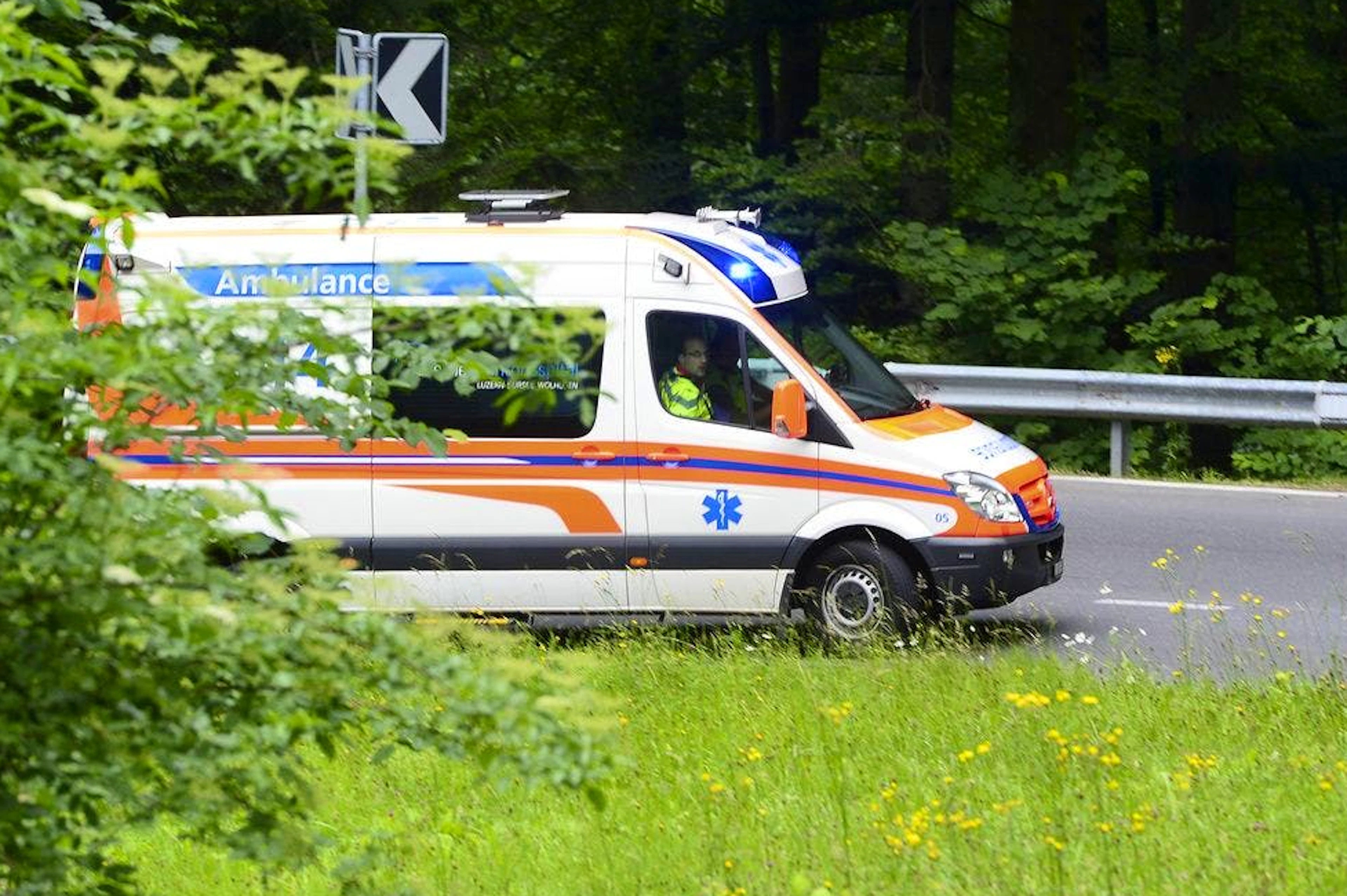 Les services de secours ont transporté la victime à l'hôpital. (Photo d'illustration)