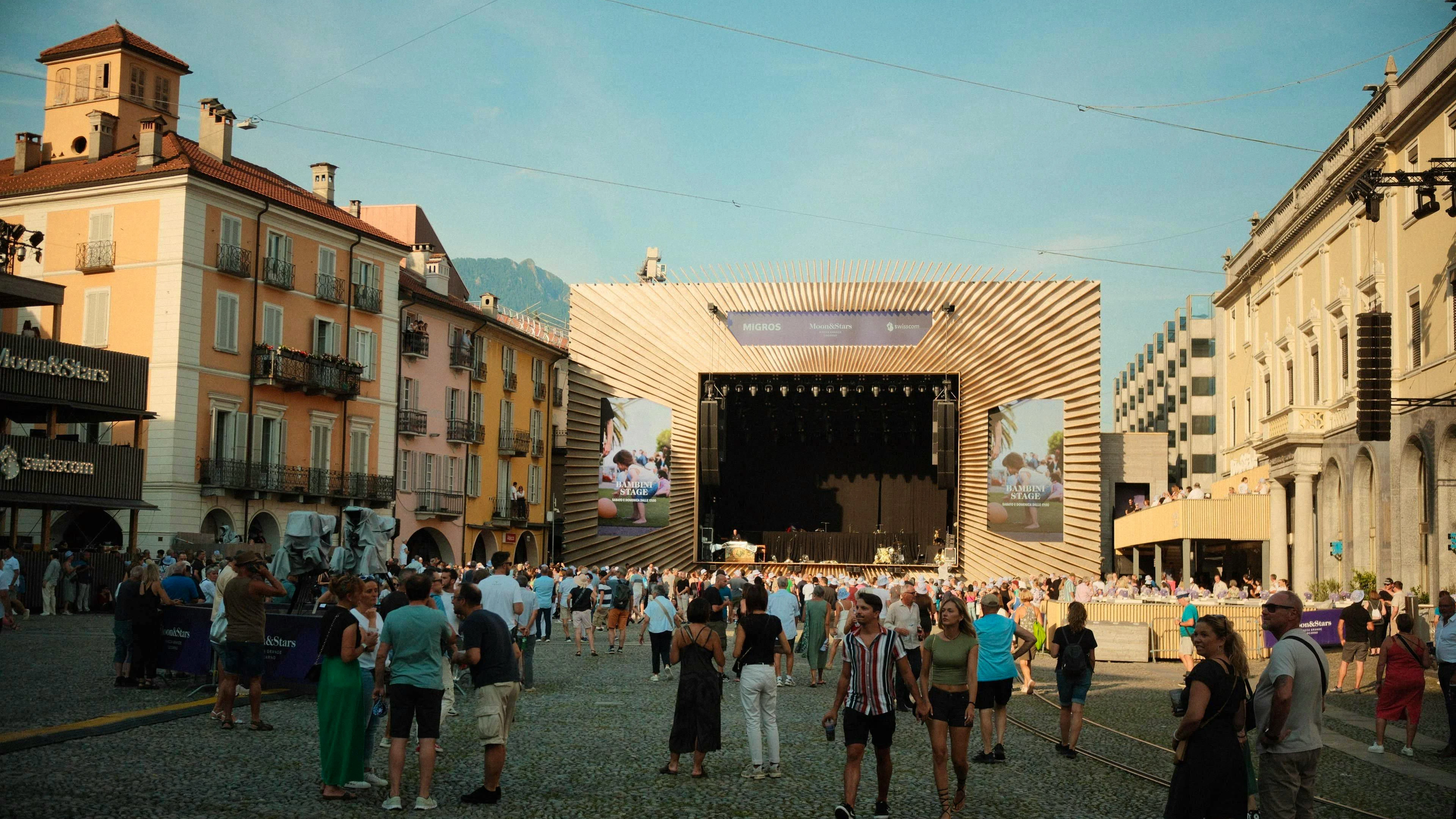 Auf der Piazza Grande spielen am Dienstagabend KT Tunstall und Zucchero.