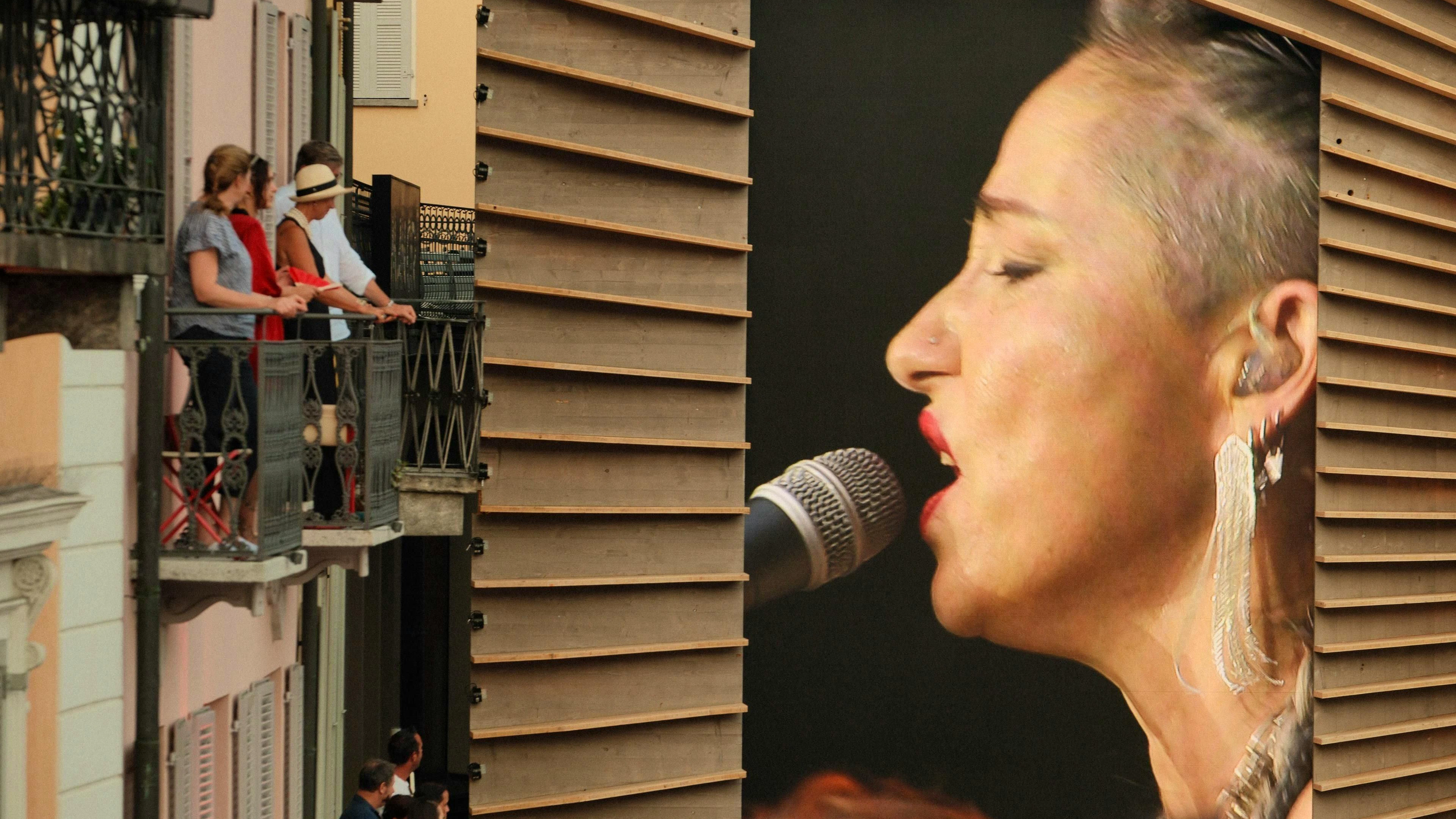 KT Tunstall bei ihrem Konzert auf der Piazza Grande.