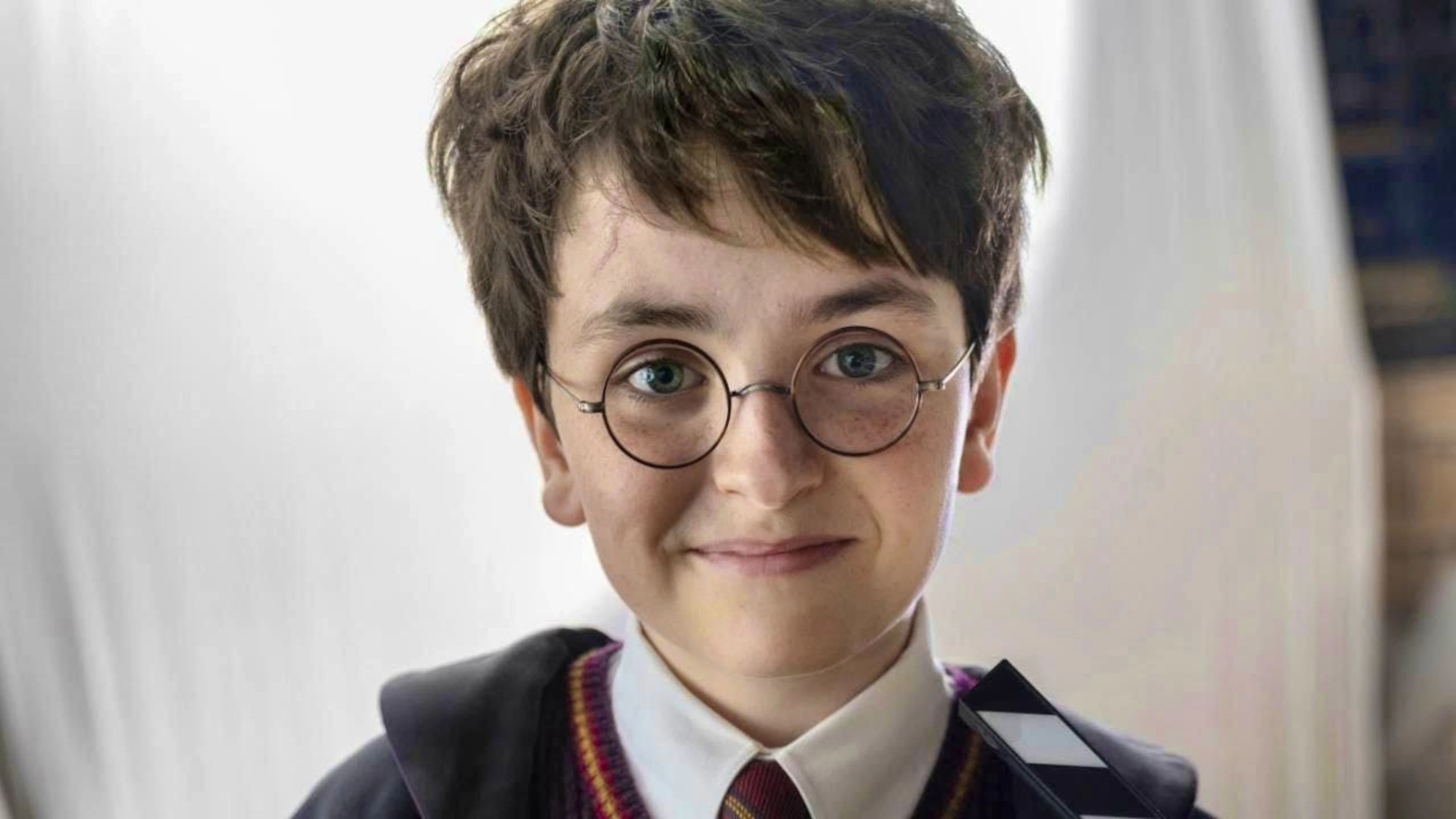Dominic McLaughlin plays Harry Potter in the new series about the wizarding student. (archive picture)
