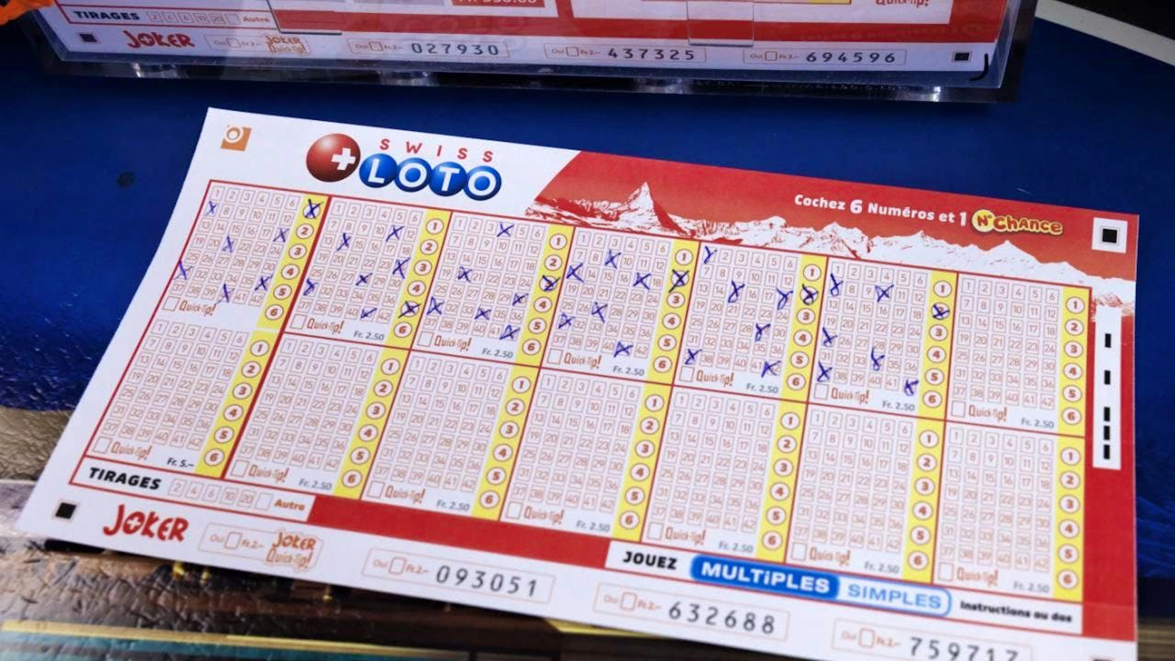 Lors du prochain tirage samedi, 12,3 millions de francs seront en jeu.