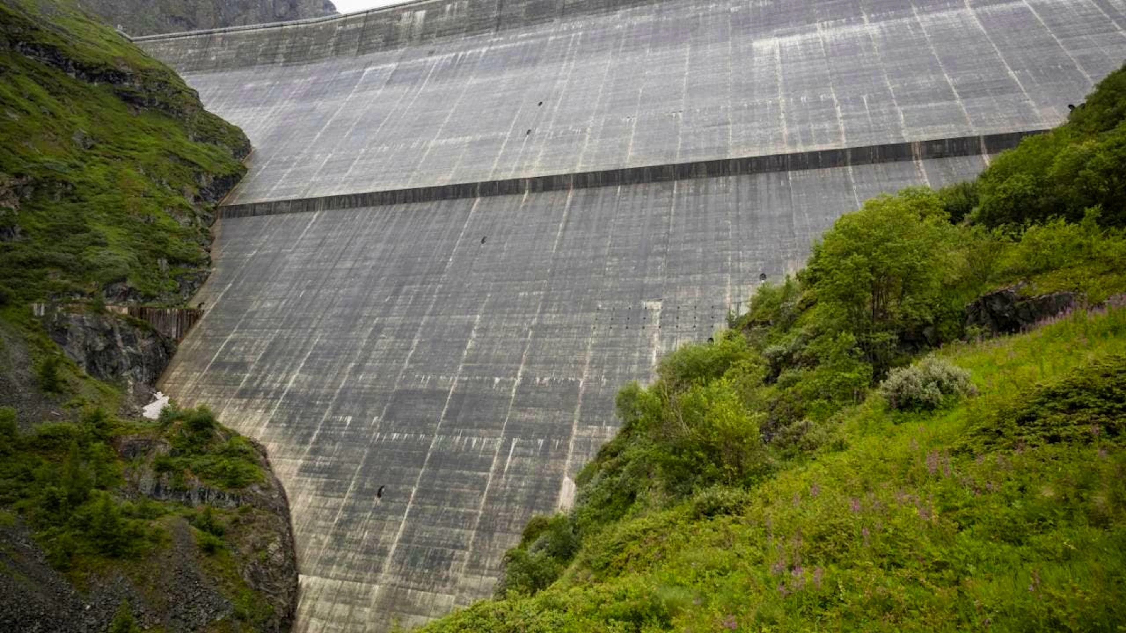 Le barrage de la Grande Dixence est désormais inaccessible à cause d'un éboulement (photo d'illustration).