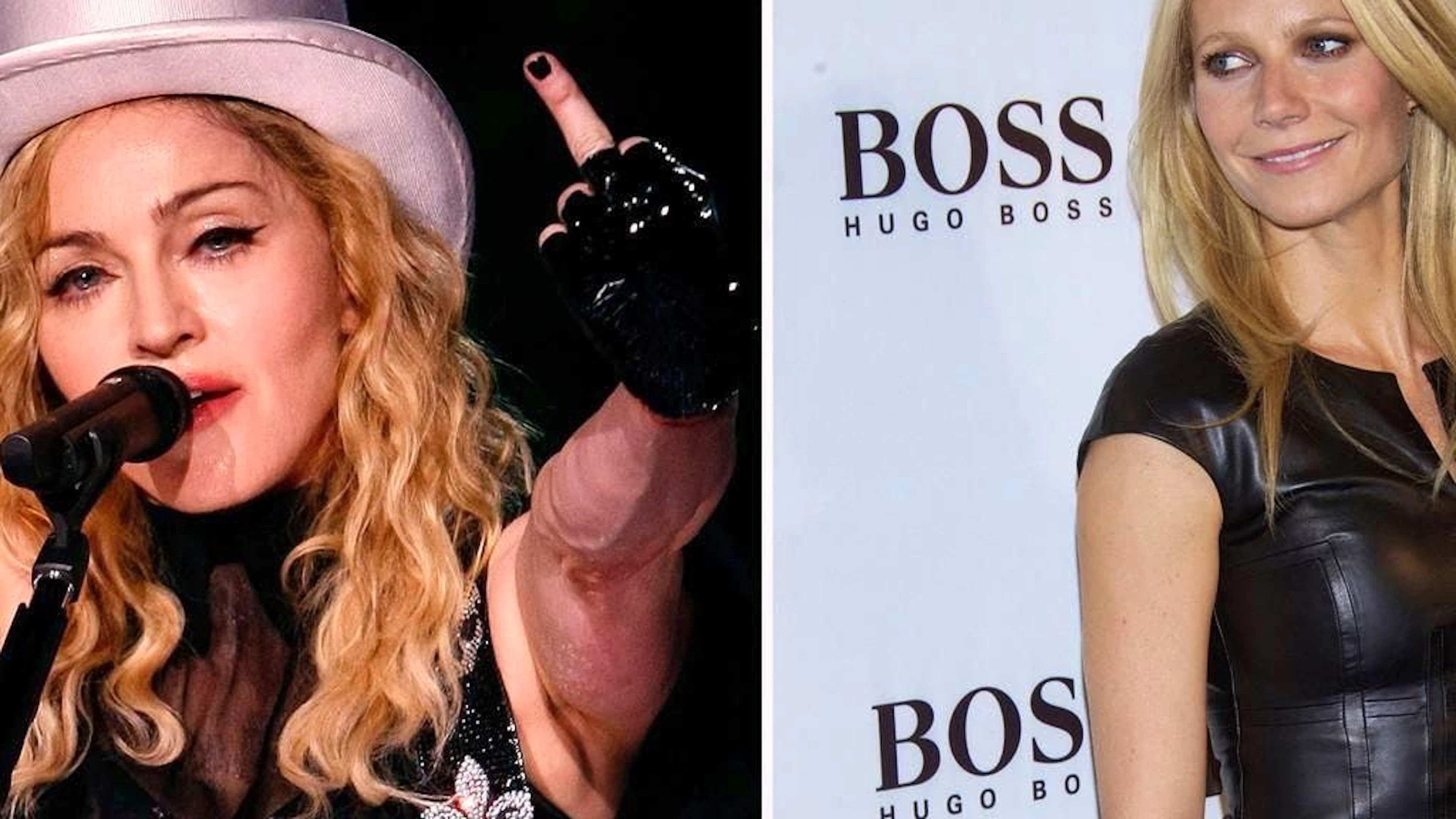Madonna e Gwyneth Paltrow