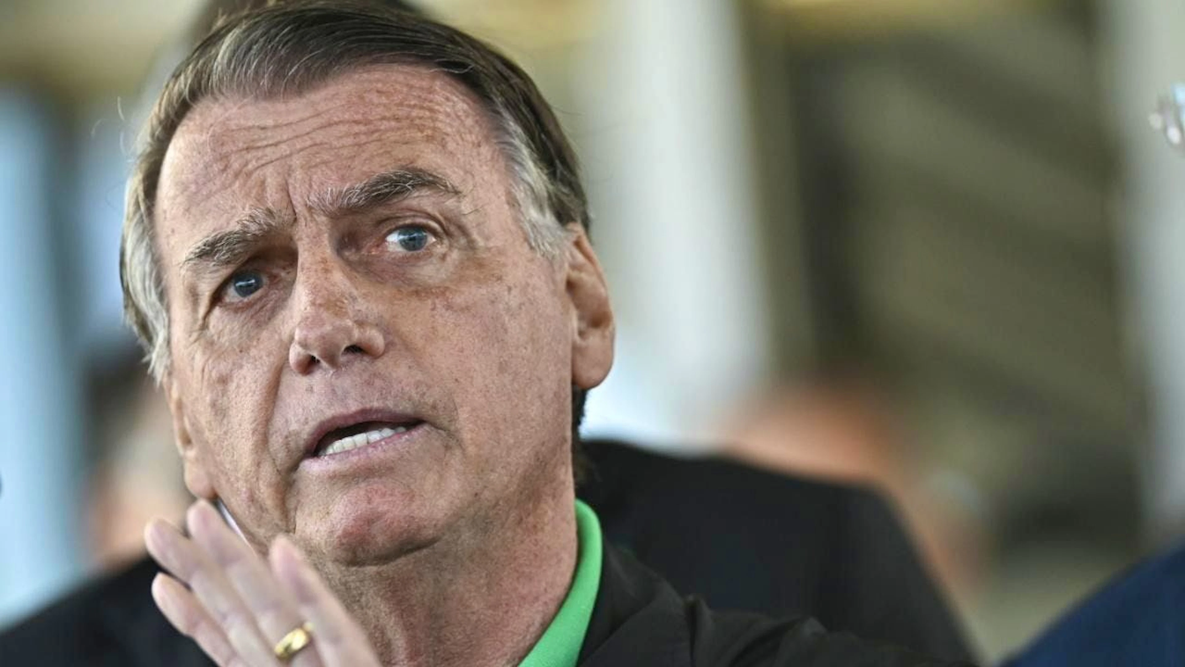 L'ancien président brésilien Jair Bolsonaro, dont le procès pour des soupçons de tentative de coup d'Etat est en cours, doit porter un bracelet électronique à partir de vendredi (archives).