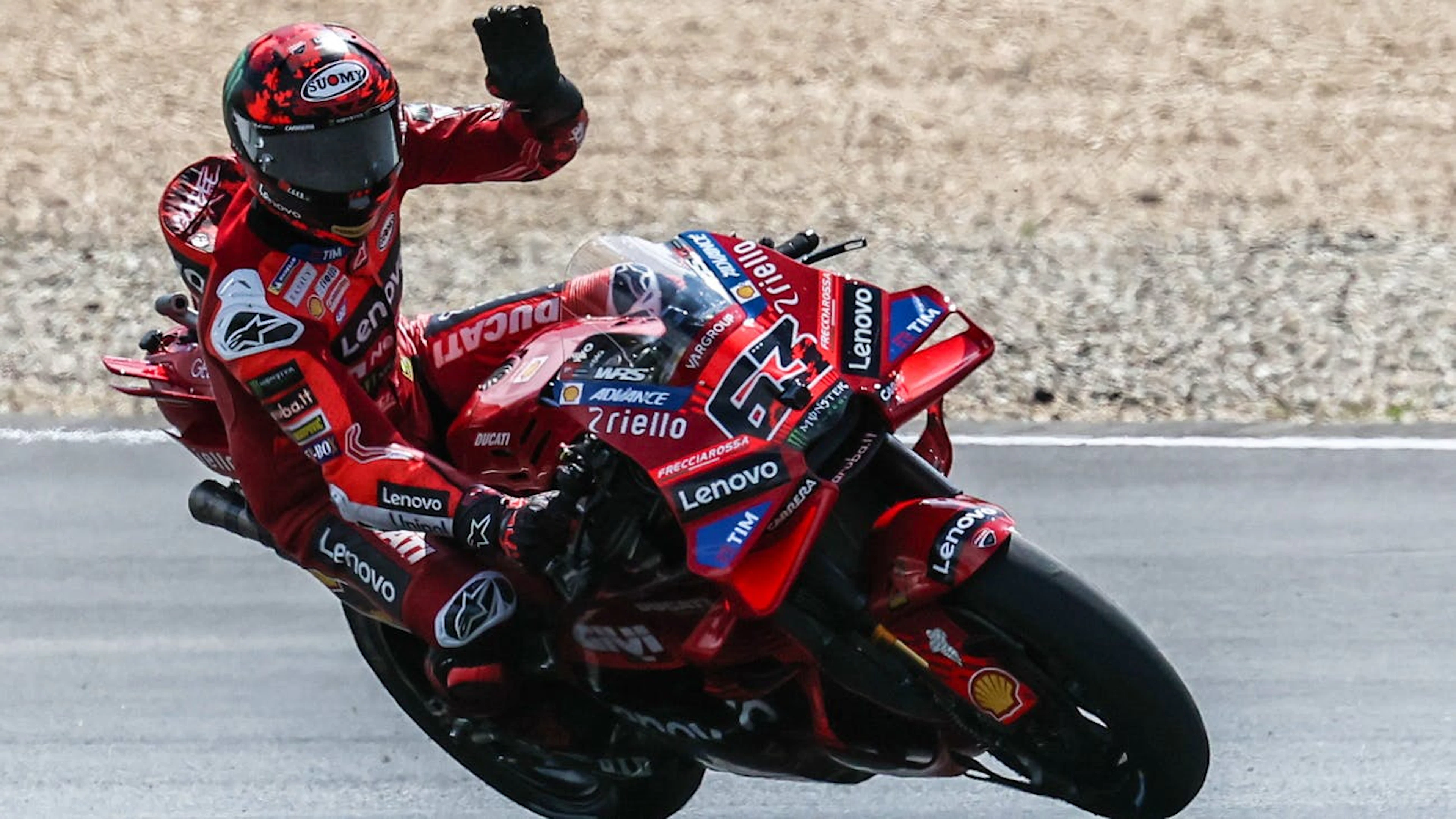 Francesco Bagnaia partira en pole de la course sprint et du Grand Prix de la République tchèque en catégorie MotoGP.
