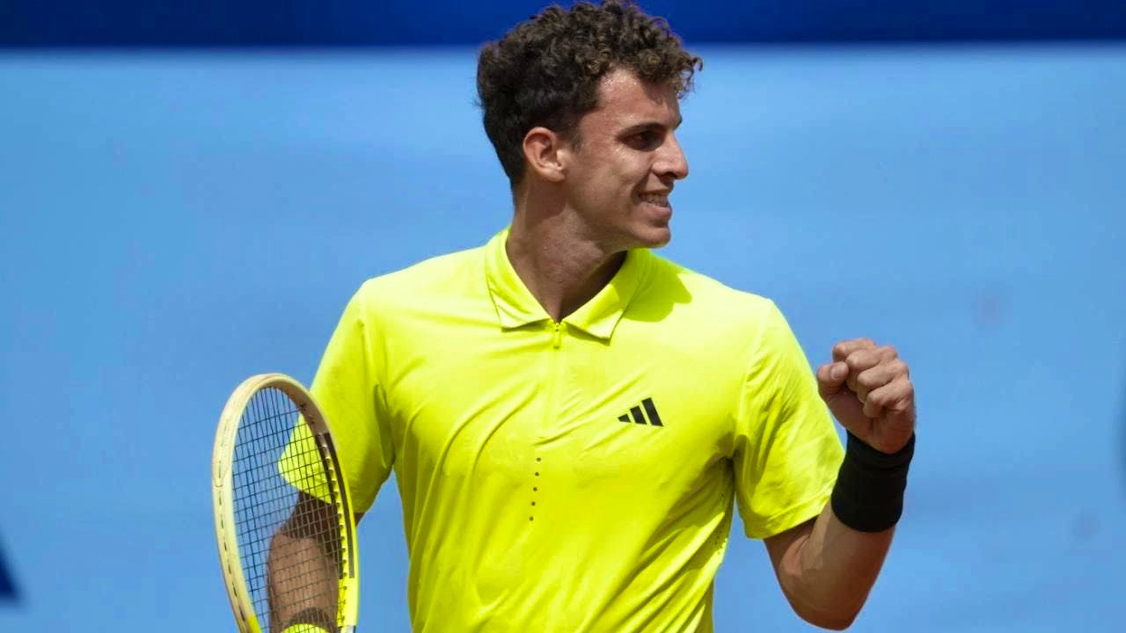 Juan Manuel Cerundolo is delighted to have reached the final in Gstaad.
