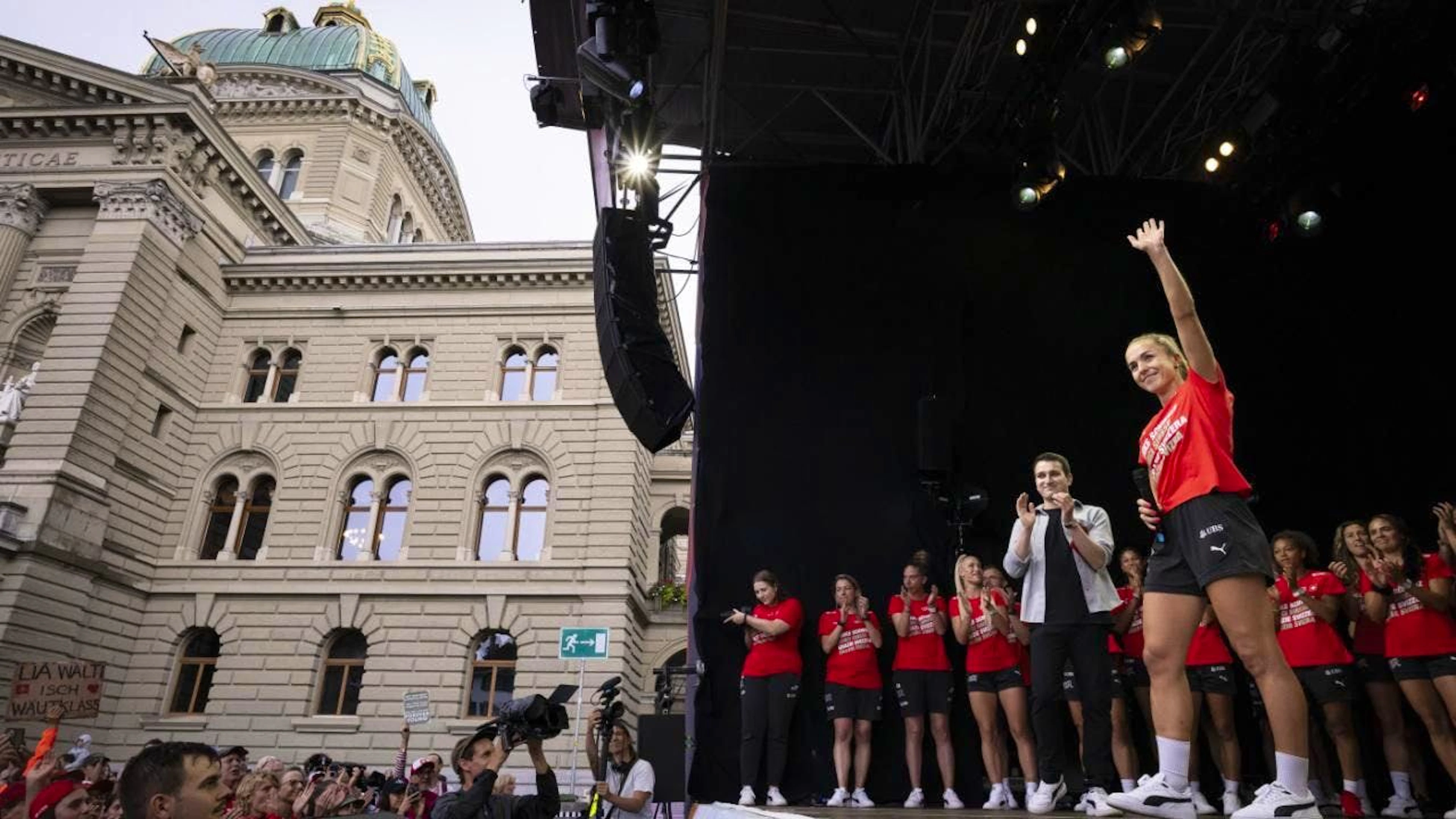 Lia Wälti und Co. bedanken sich bei den Fans für die Momente fürs Leben