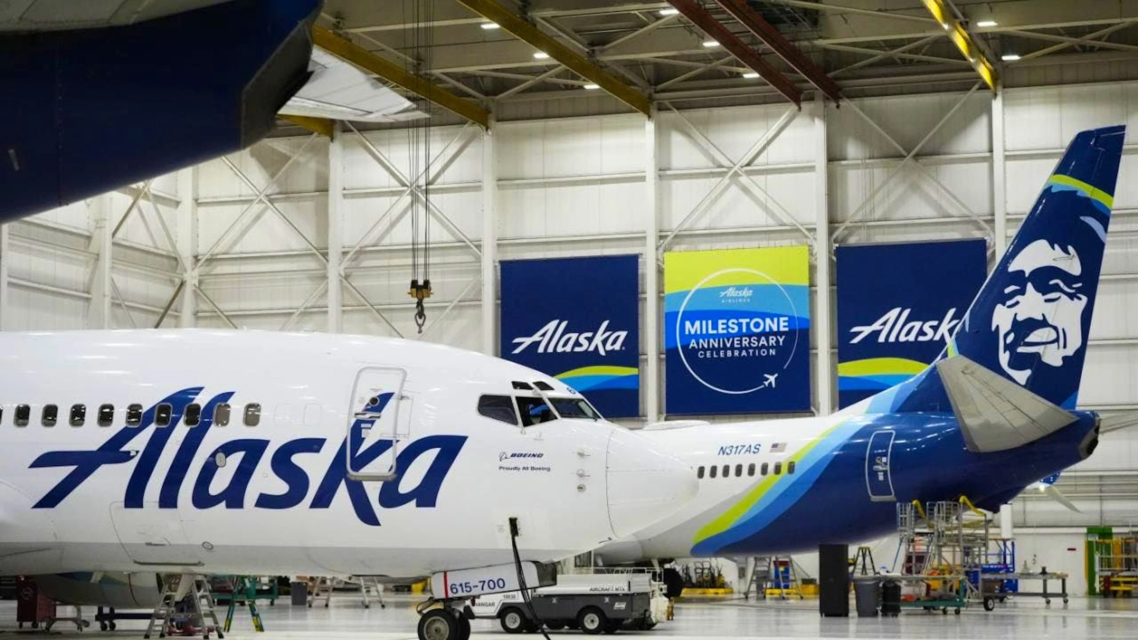 Alaska Airlines n'a pas précisé la nature exacte de la panne informatique ayant immobilisé l'ensemble de sa flotte d'appareils (archives).