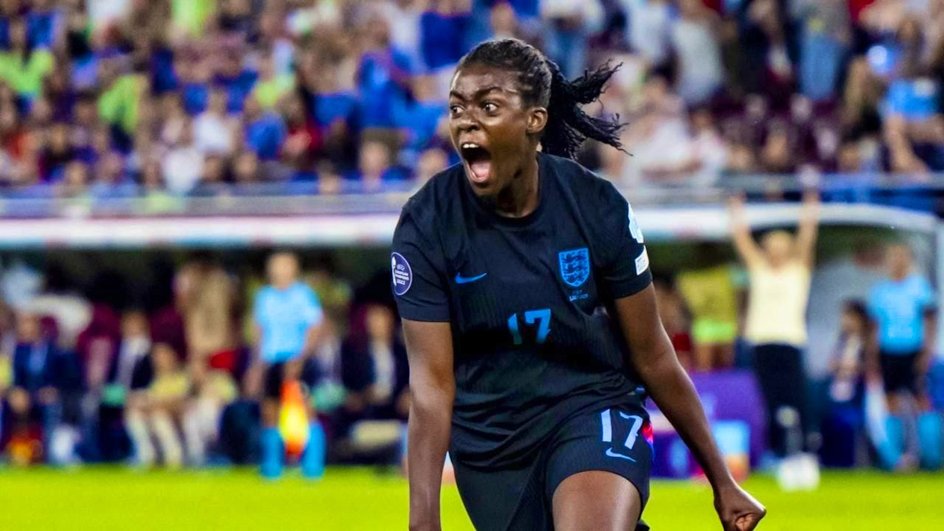 Michelle Agyemang was once again England's savior in dire straits