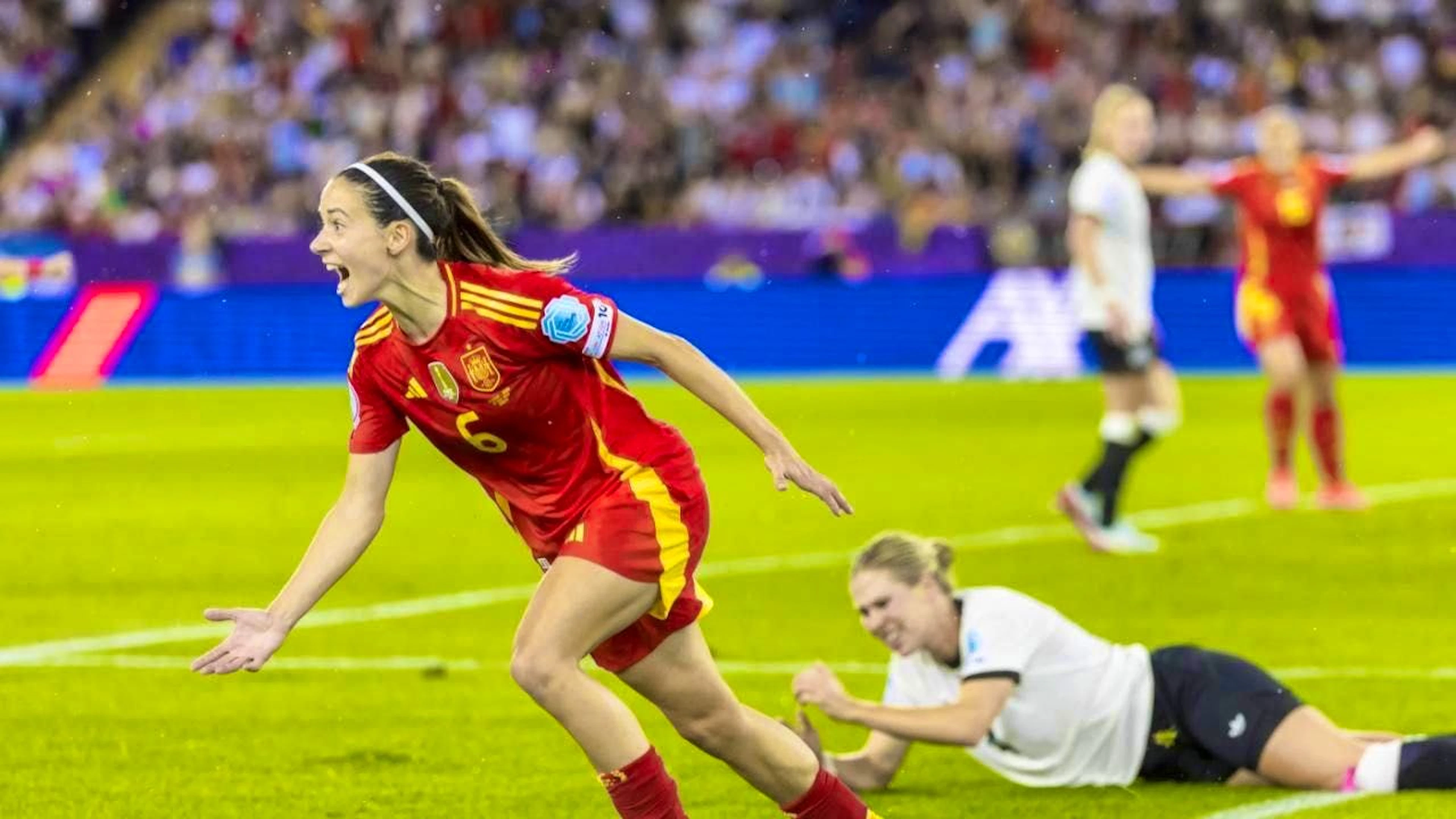 The moment of Spanish redemption: Aitana Bonmati scores in extra time to make it 1:0