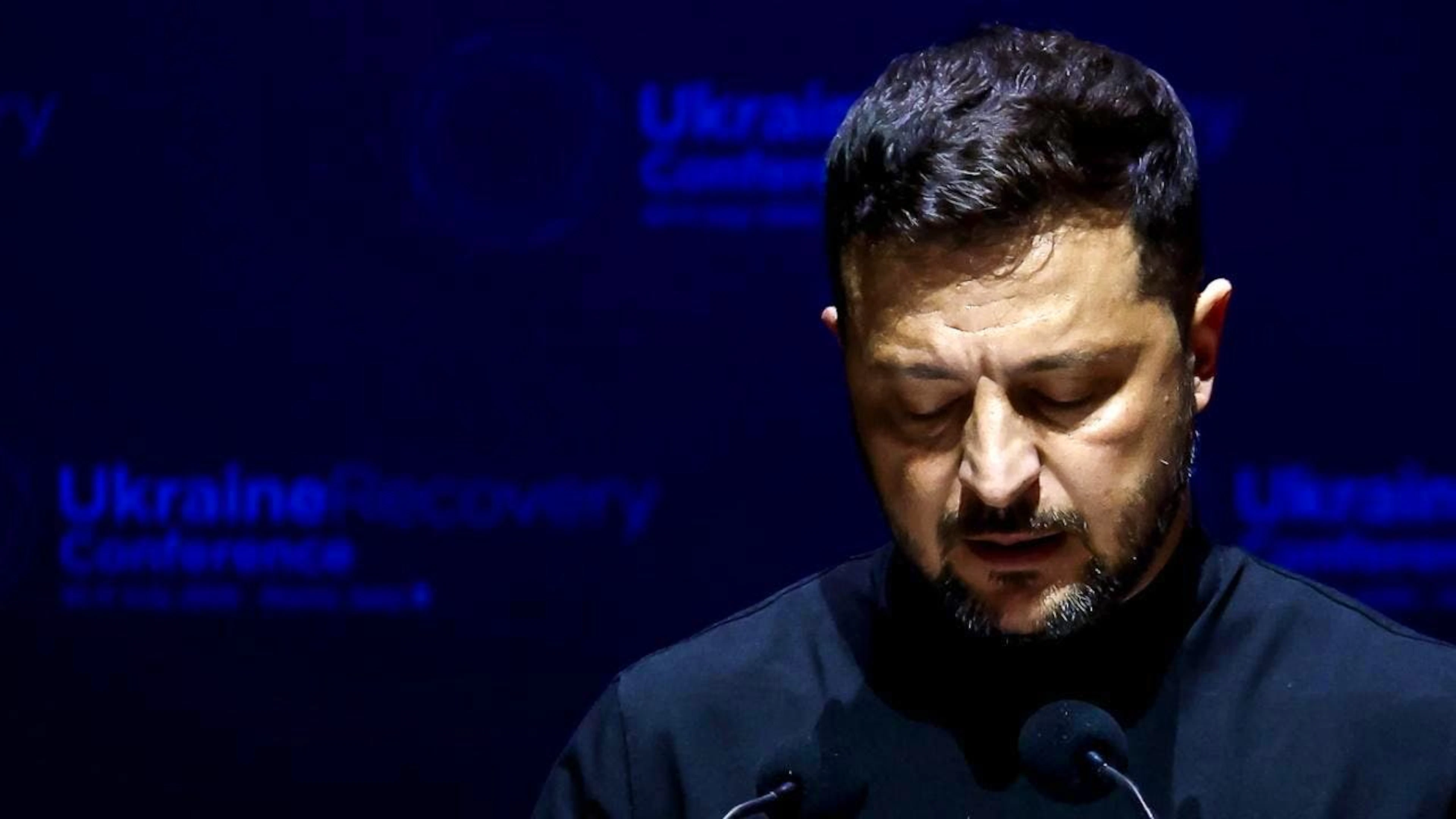 Un alto funzionario ucraino ha confermato all'agenzia di stampa France-Presse (Afp) che Volodymyr Zelensky ha firmato il disegno di legge trasformandolo in legge. (Immagine d'archivio del 10 luglio)