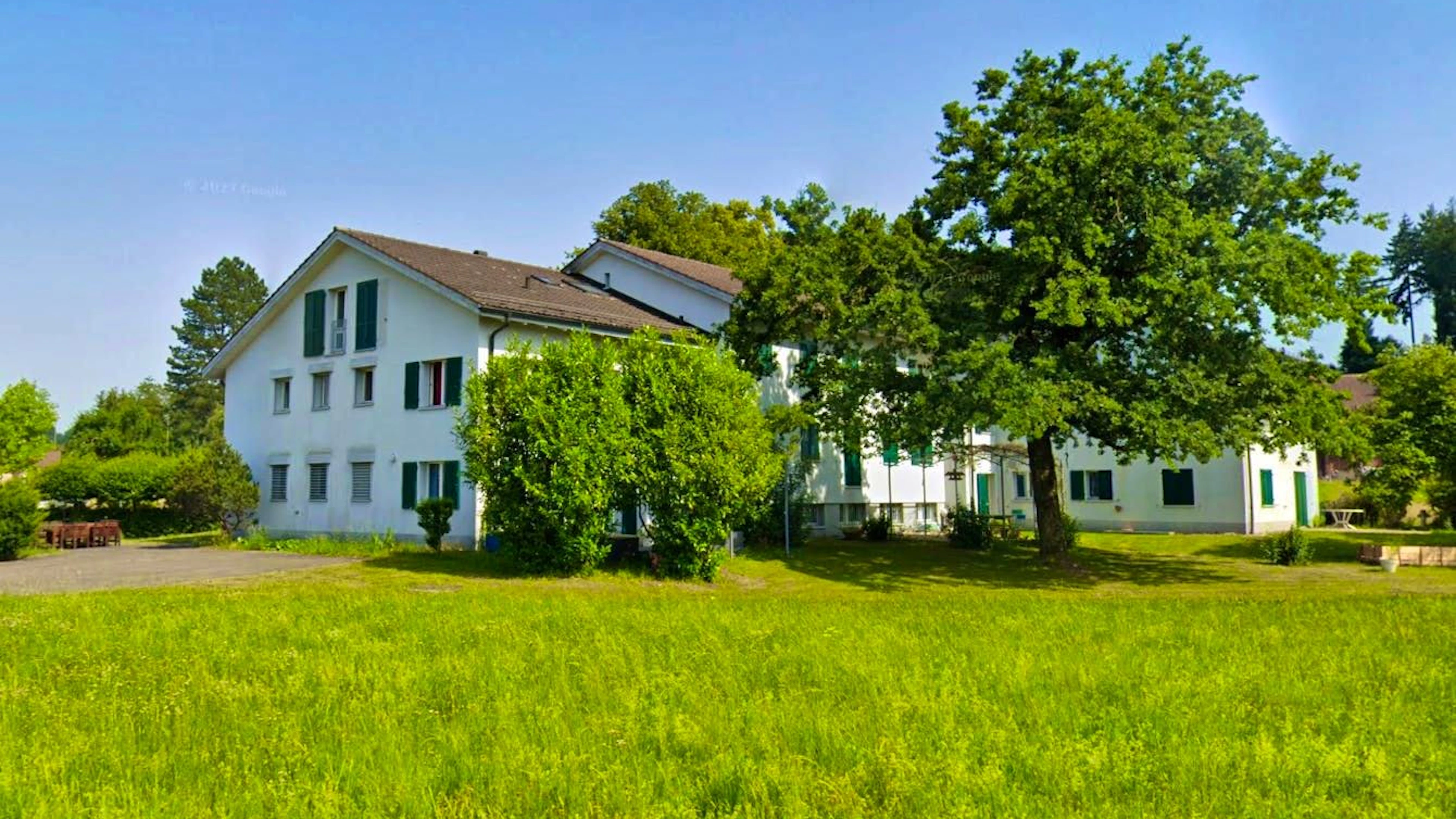 The attack is said to have taken place in this residential group in Bassersdorf.