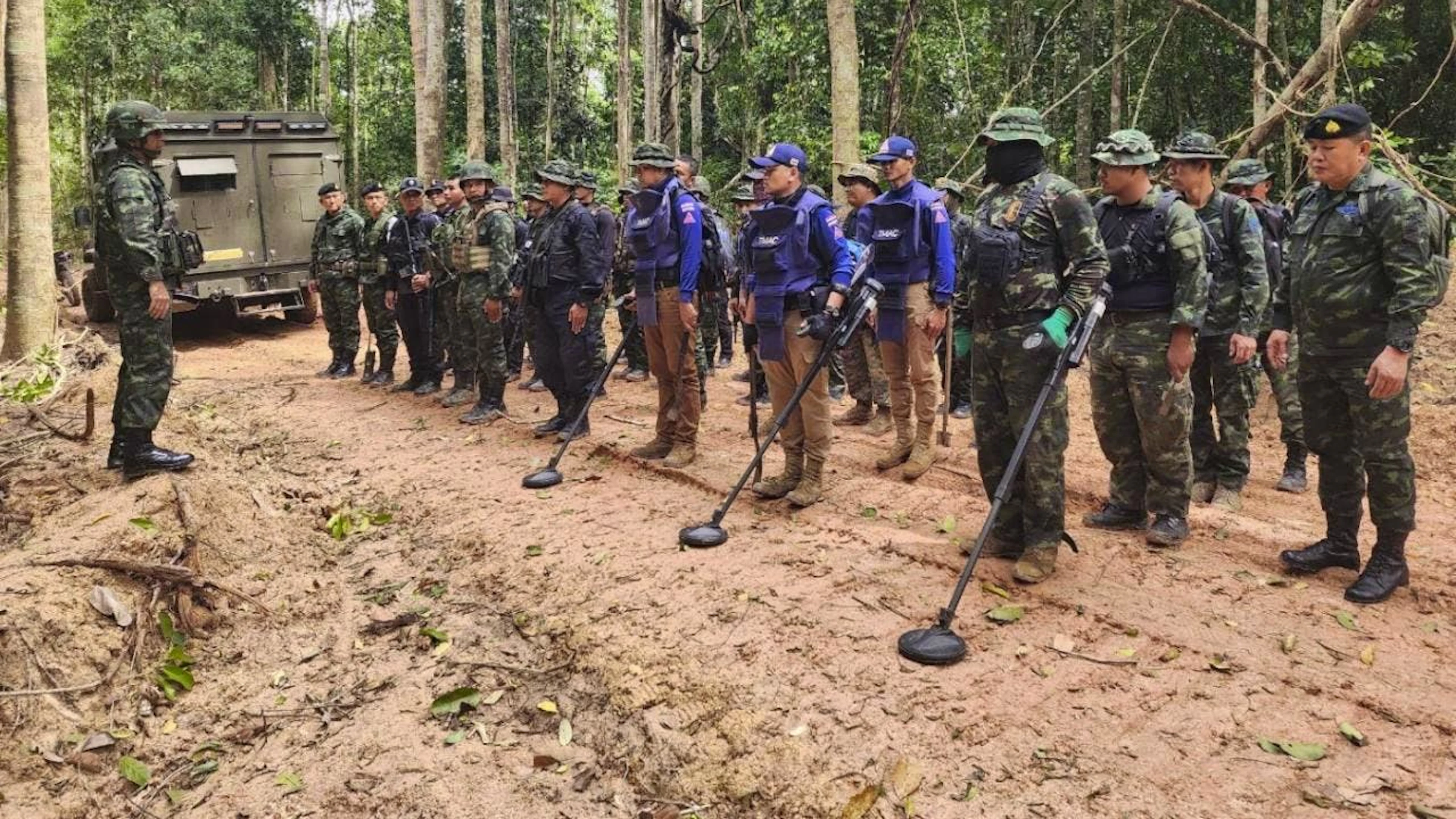 Cambodge et Thaïlande se déchirent de longue date sur le tracé de leur frontière commune (archives).