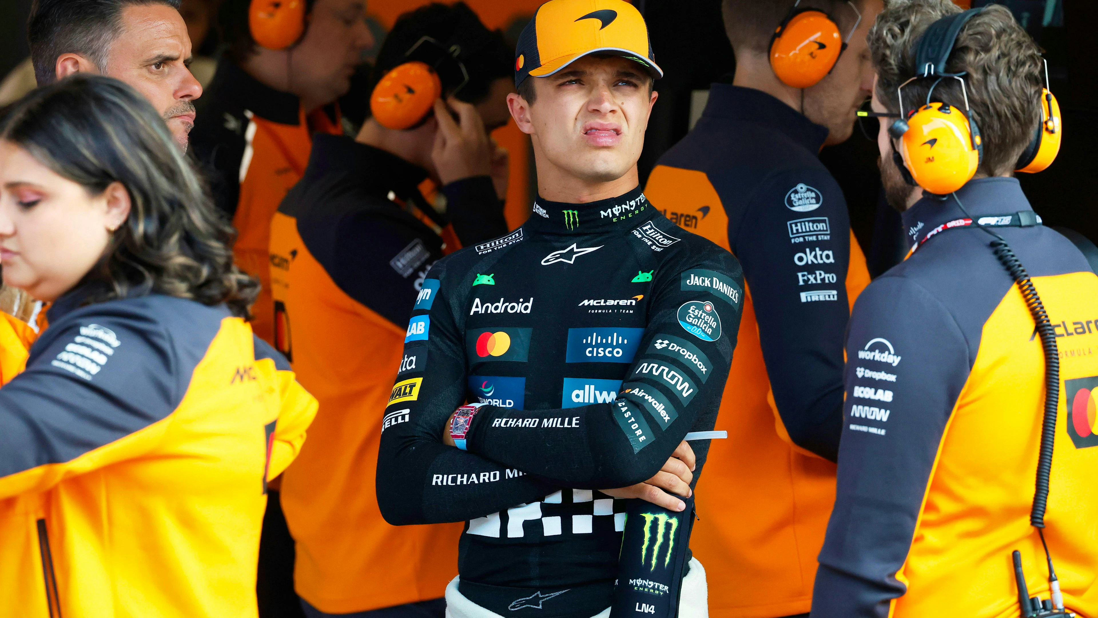 La pole à Spa pour Lando Norris.