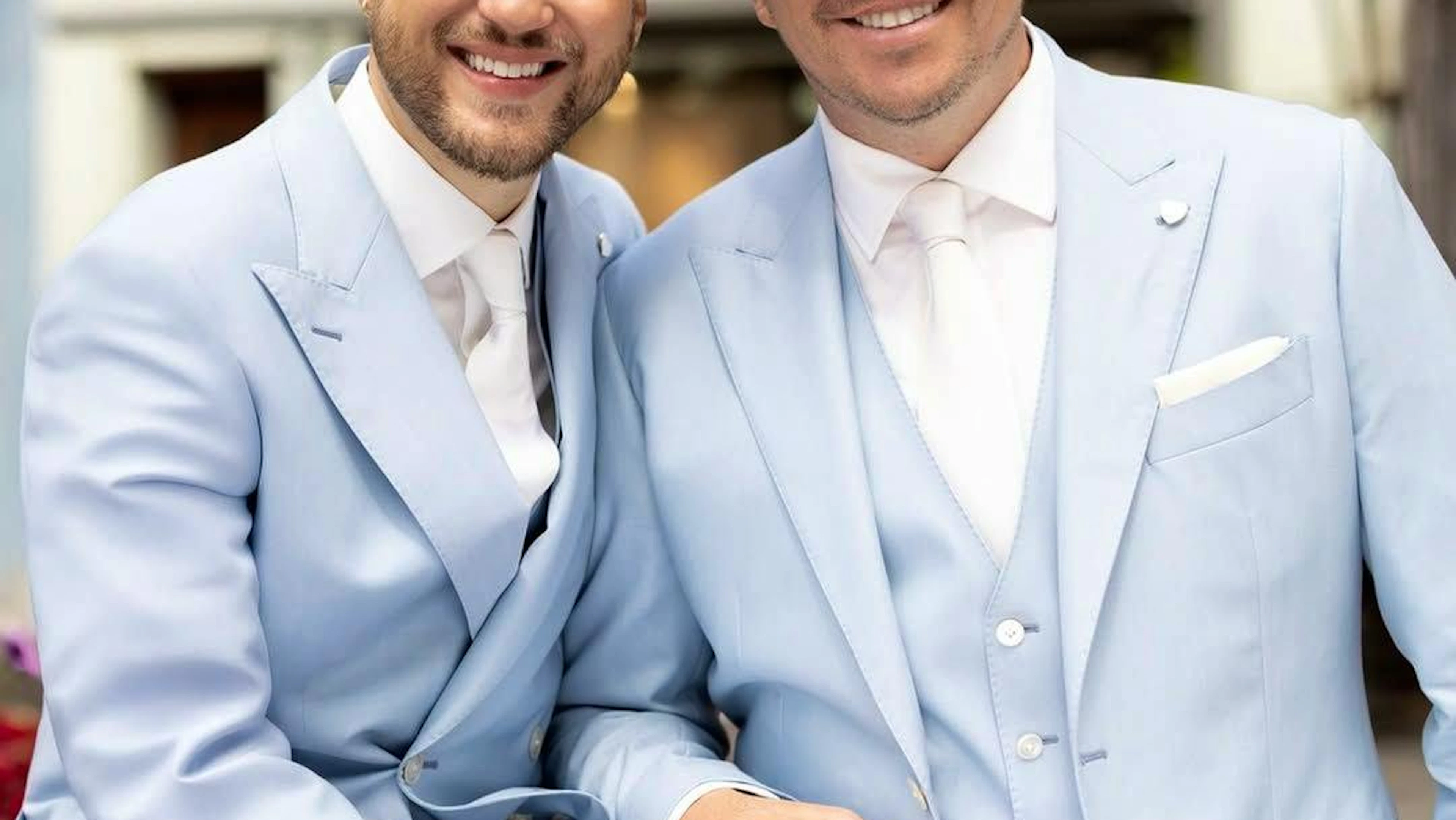 Michael und Sven Epiney: Nach 14 Jahren Liebe haben die beiden geheiratet.