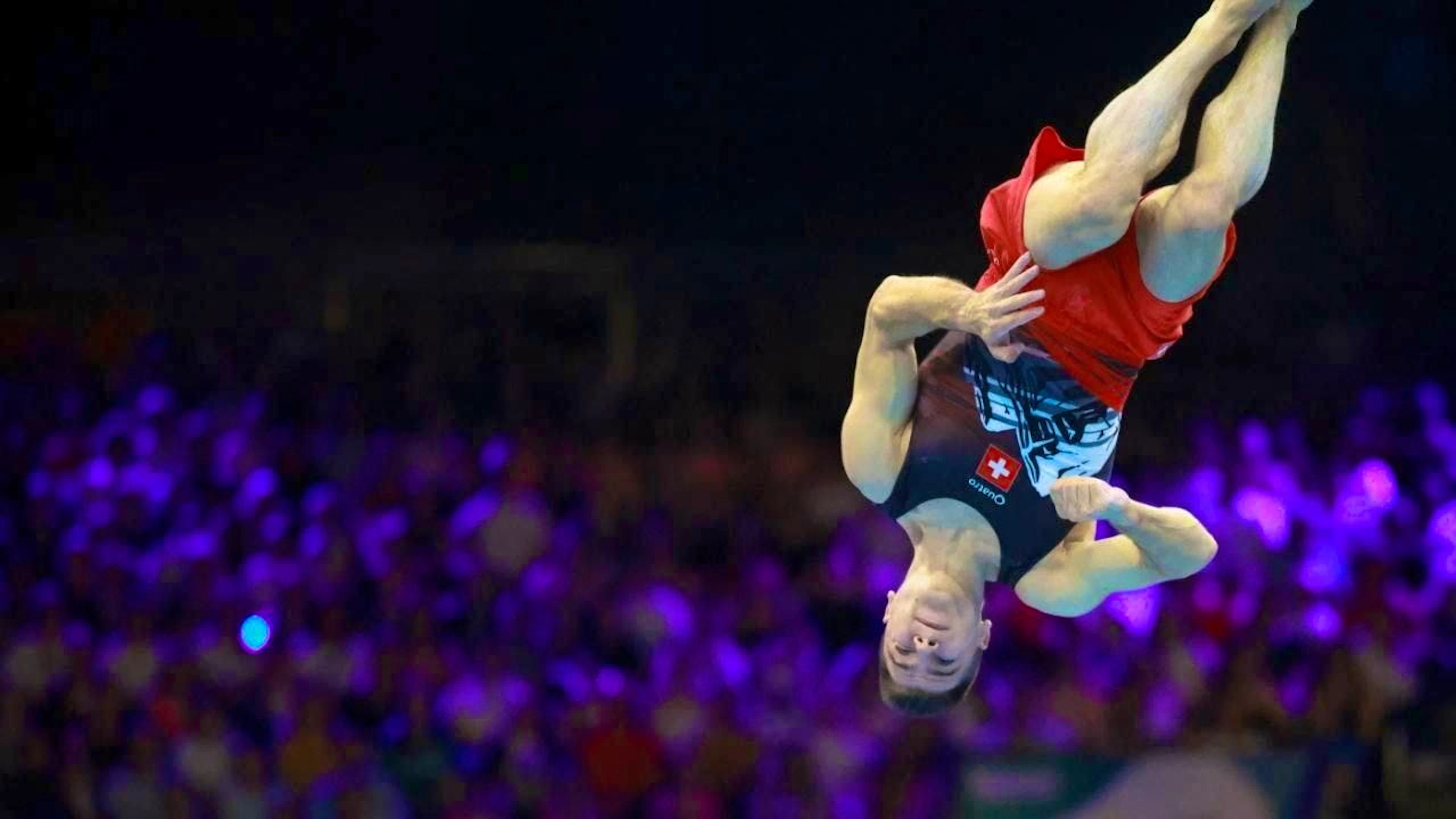 Luca Murabito from Ticino ends the Universiade in the Ruhr region with a silver medal in the vault final
