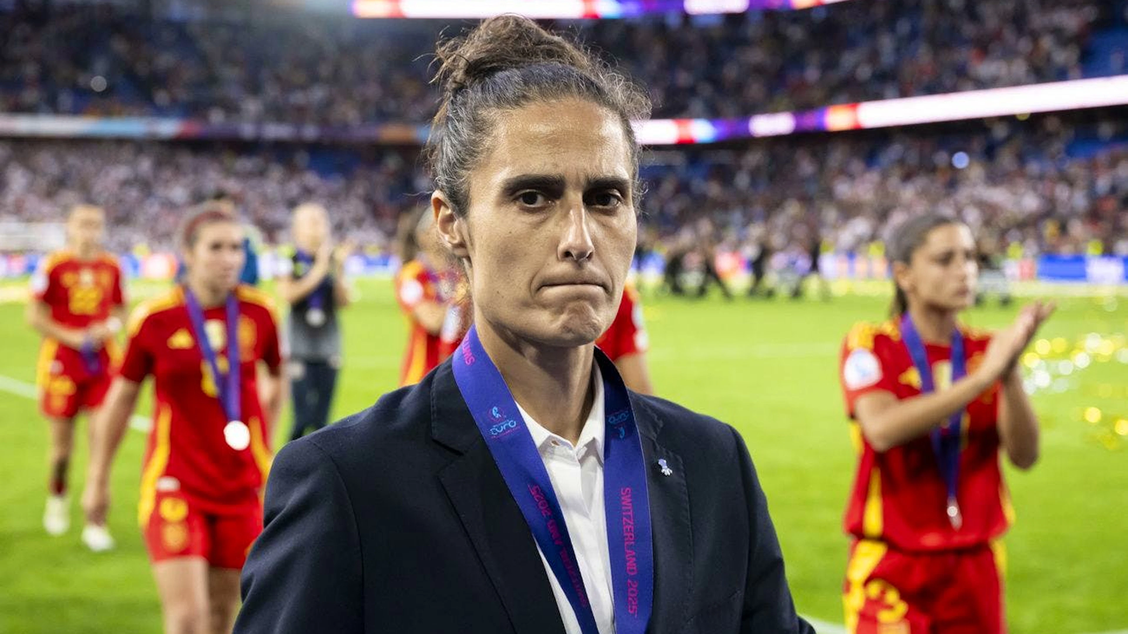 Pour Montse Tomé, l'Espagne ne méritait pas de quitter la Suisse sans le trophée.