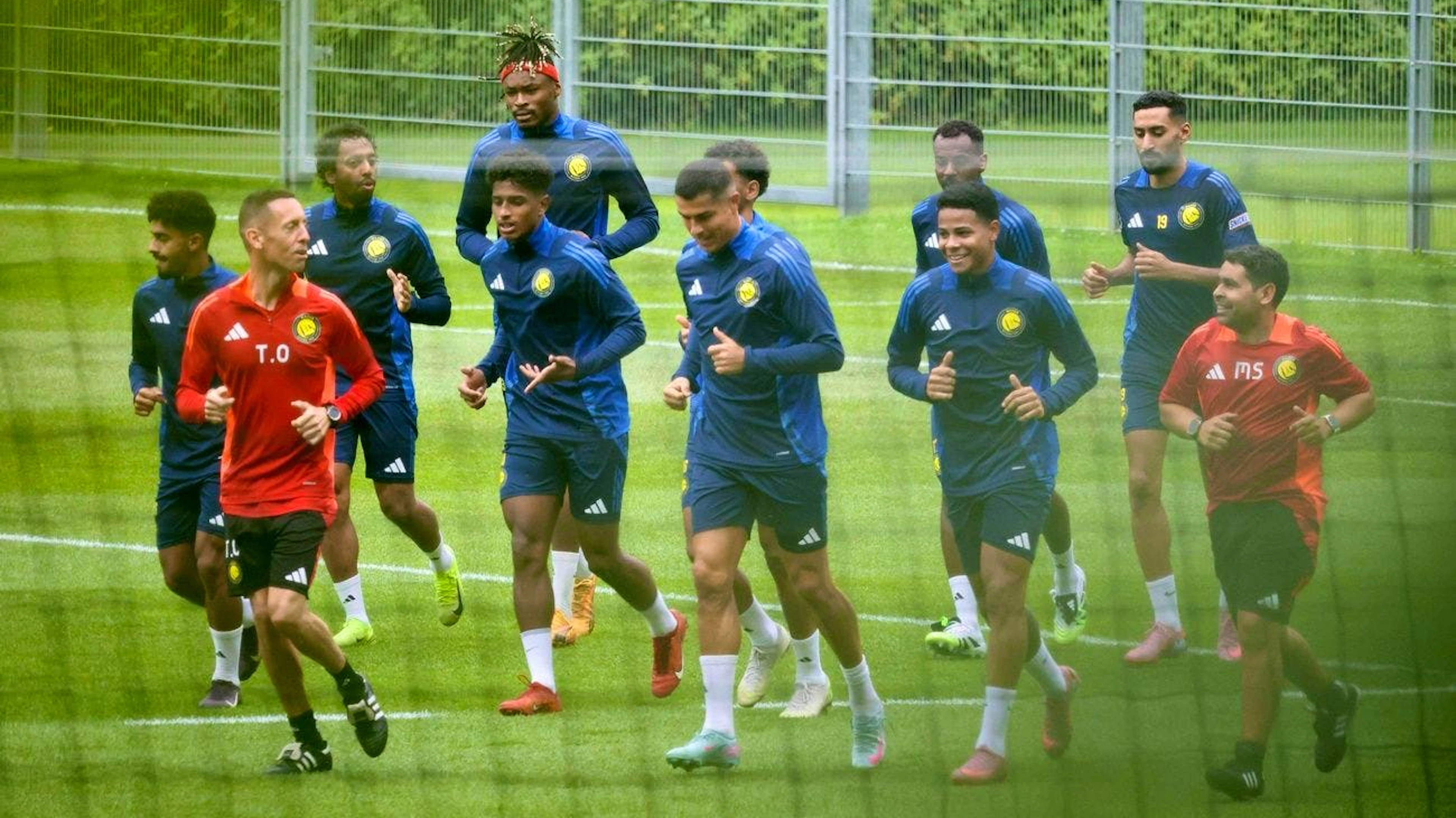 Cristiano Ronaldo und Co. befinden sich derzeit im Trainingslager in Österreich.