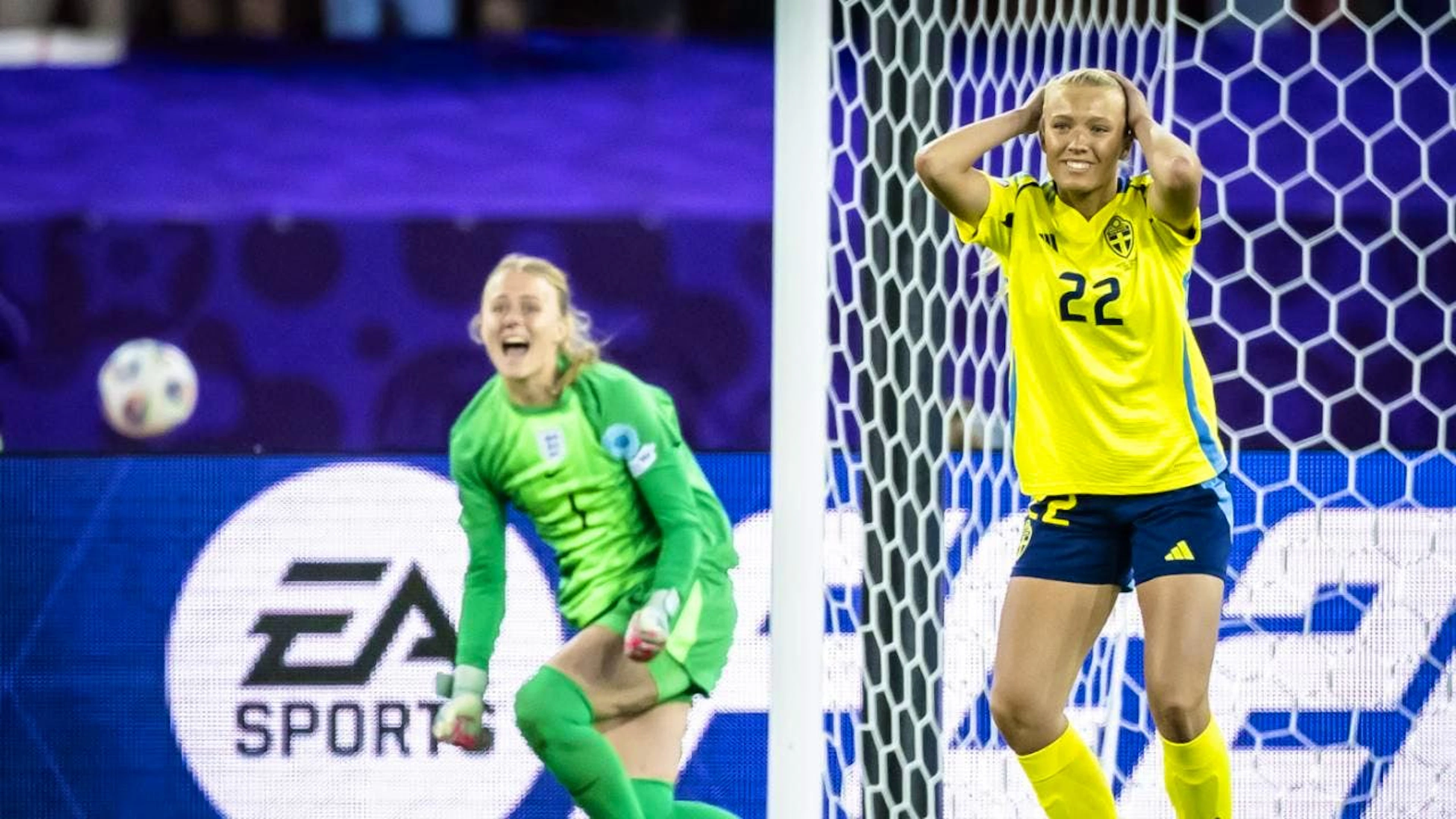 Wieder nicht drin: Im Penaltyschiessen zwischen Schweden und England treffen nur fünf von 14 Schützinnen