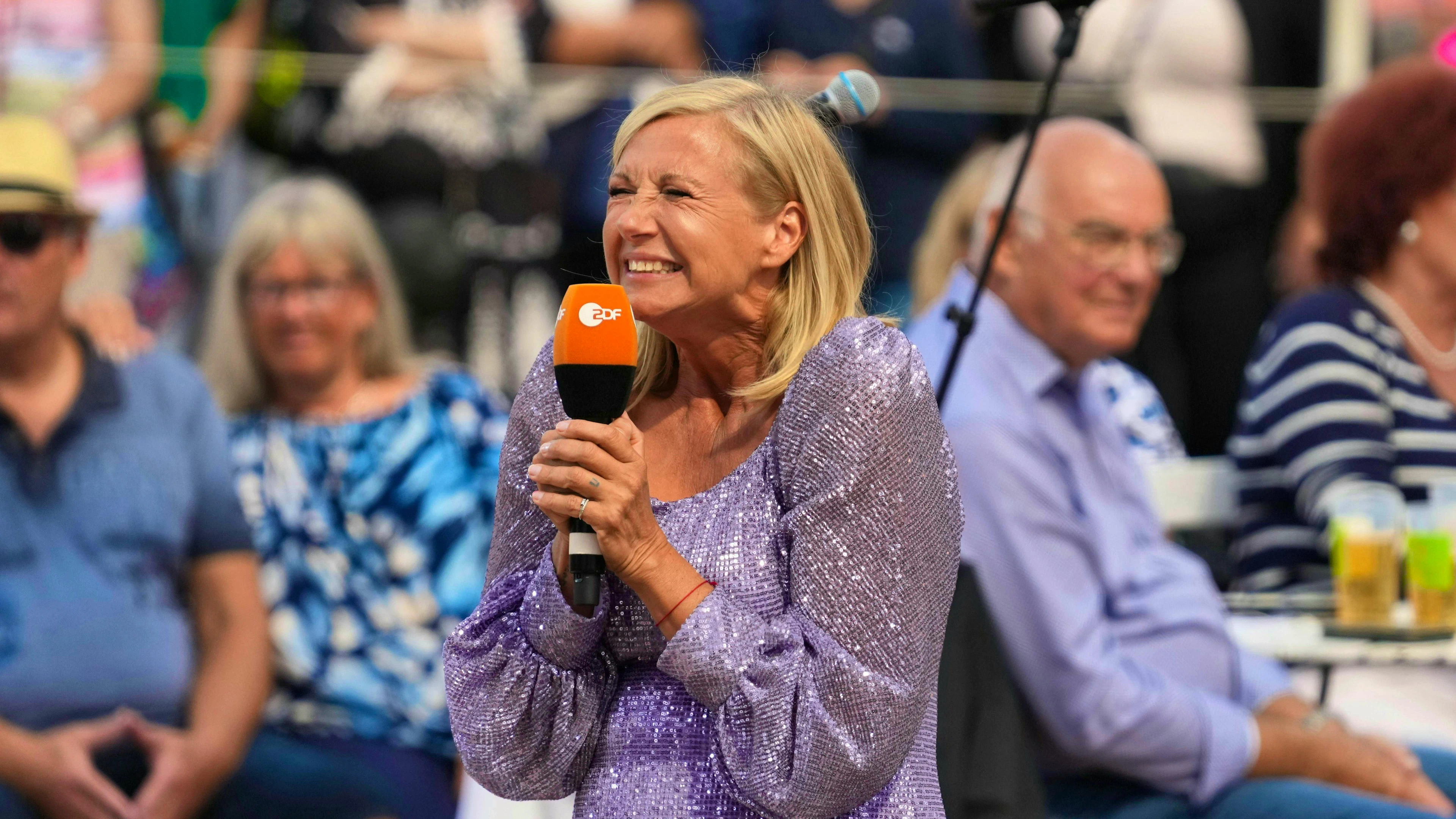 "A presenter who says what she thinks": Ikke Hüftgold on presenter Andrea Kiewel.