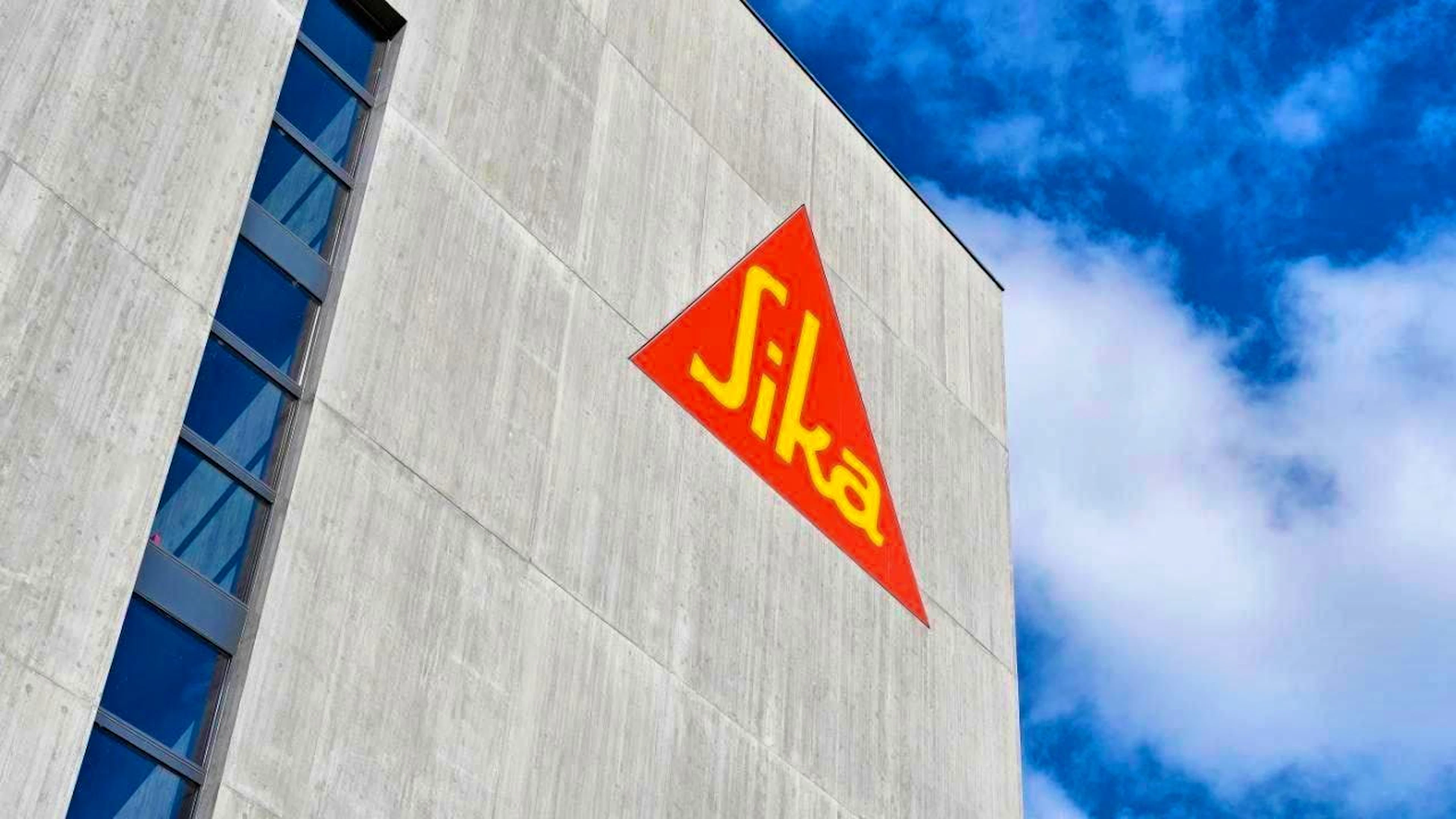 The construction chemicals group Sika suffered from currency effects in the first half of the year. (archive image)