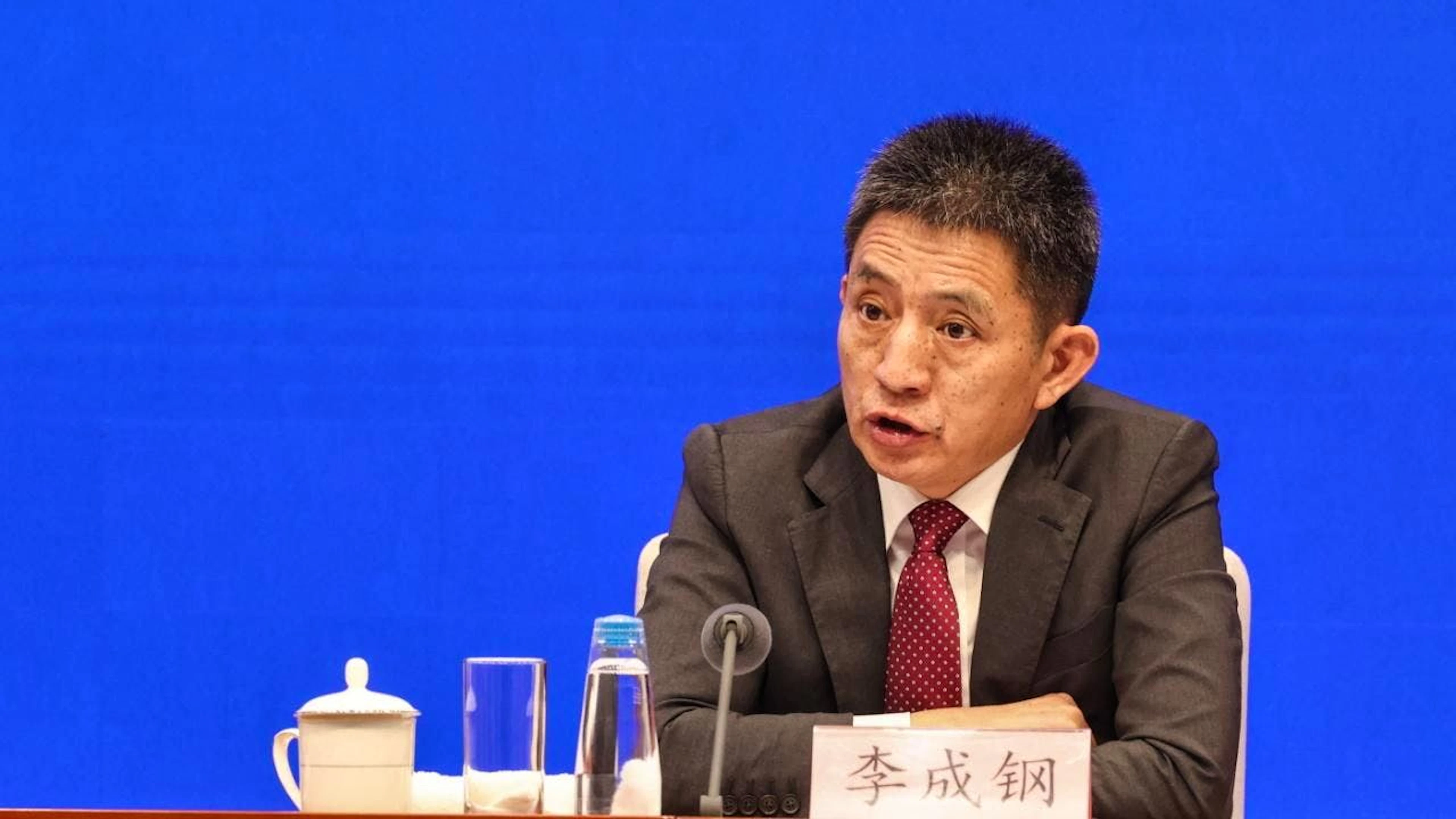 Il rappresentante cinese per il Commercio internazionale Li Chenggang (foto d'archivio)