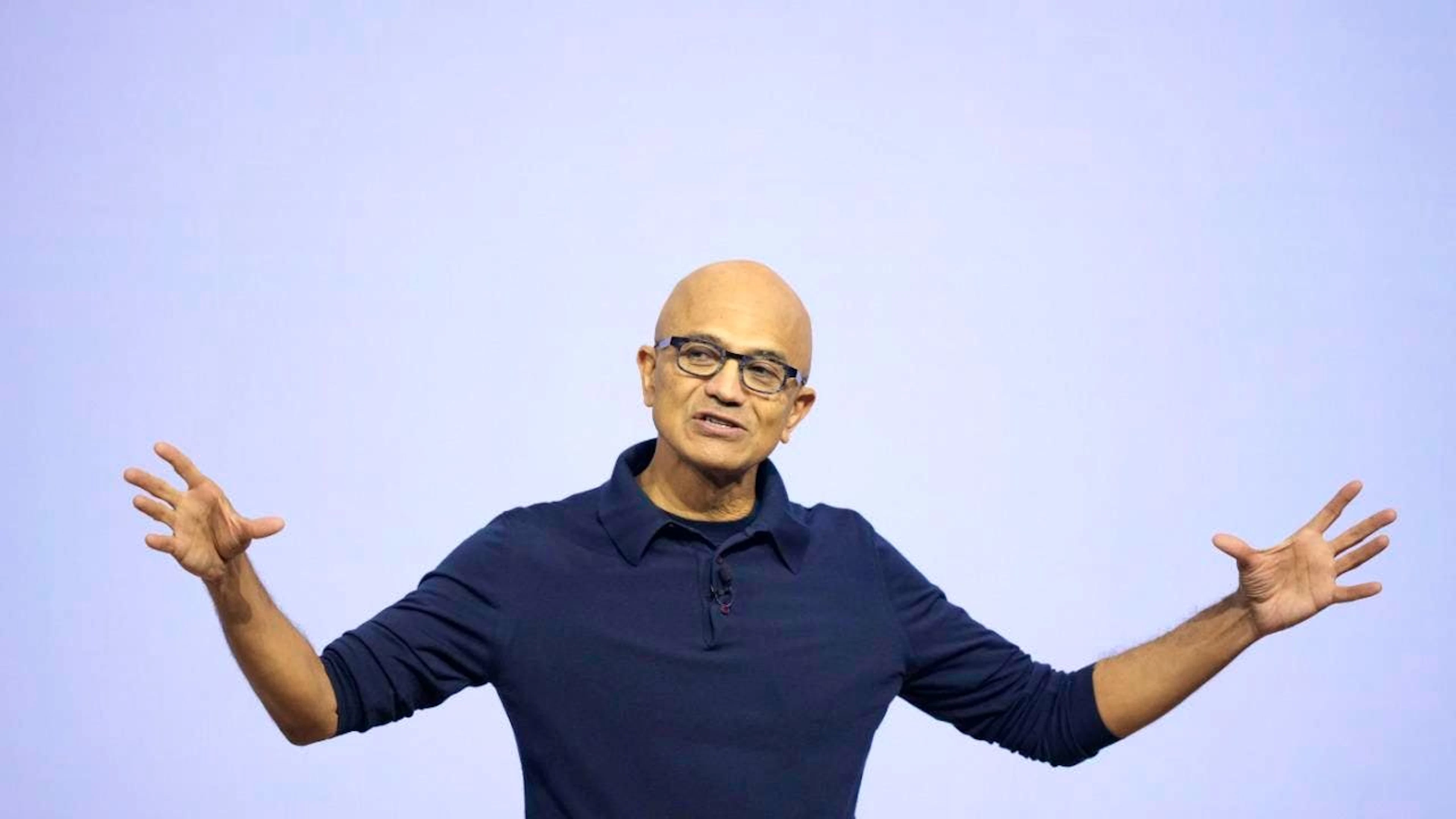 Le CEO de Microsoft Satya Nadella.