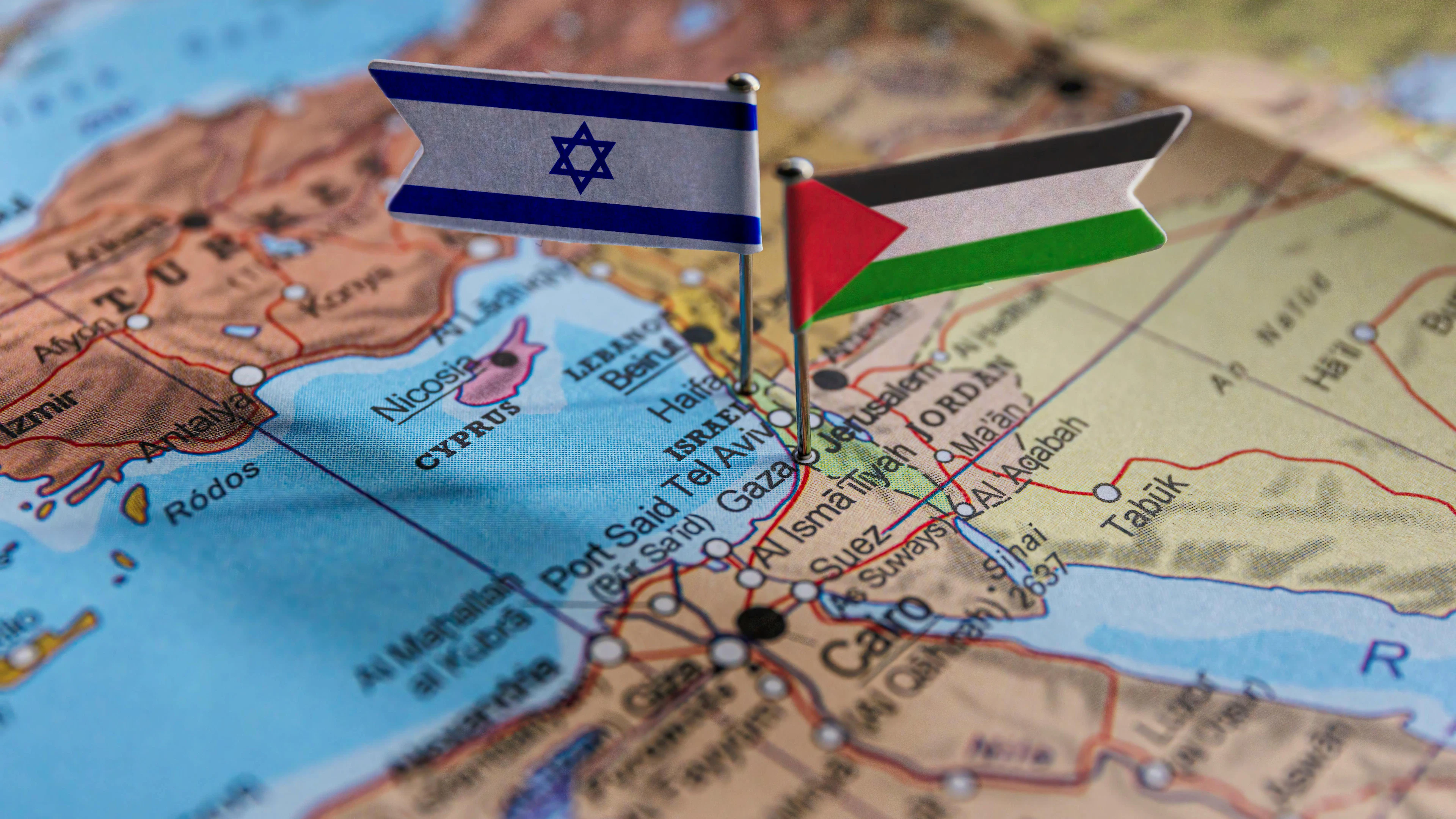 Israel und Palästina: Zwei Staatenansprüche, eine ungelöste Frage der Anerkennung.