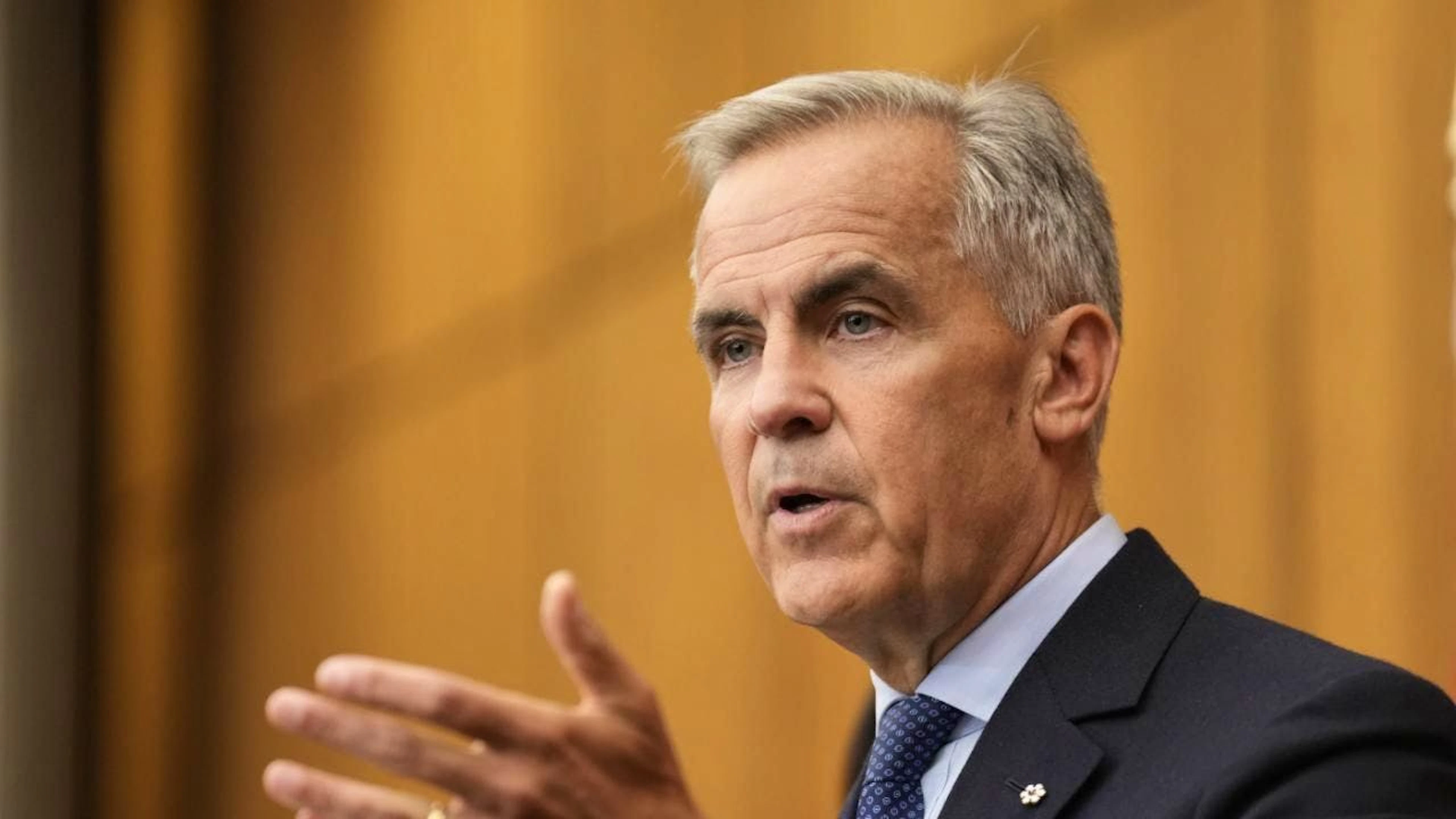 Il primo ministro canadese Mark Carney.