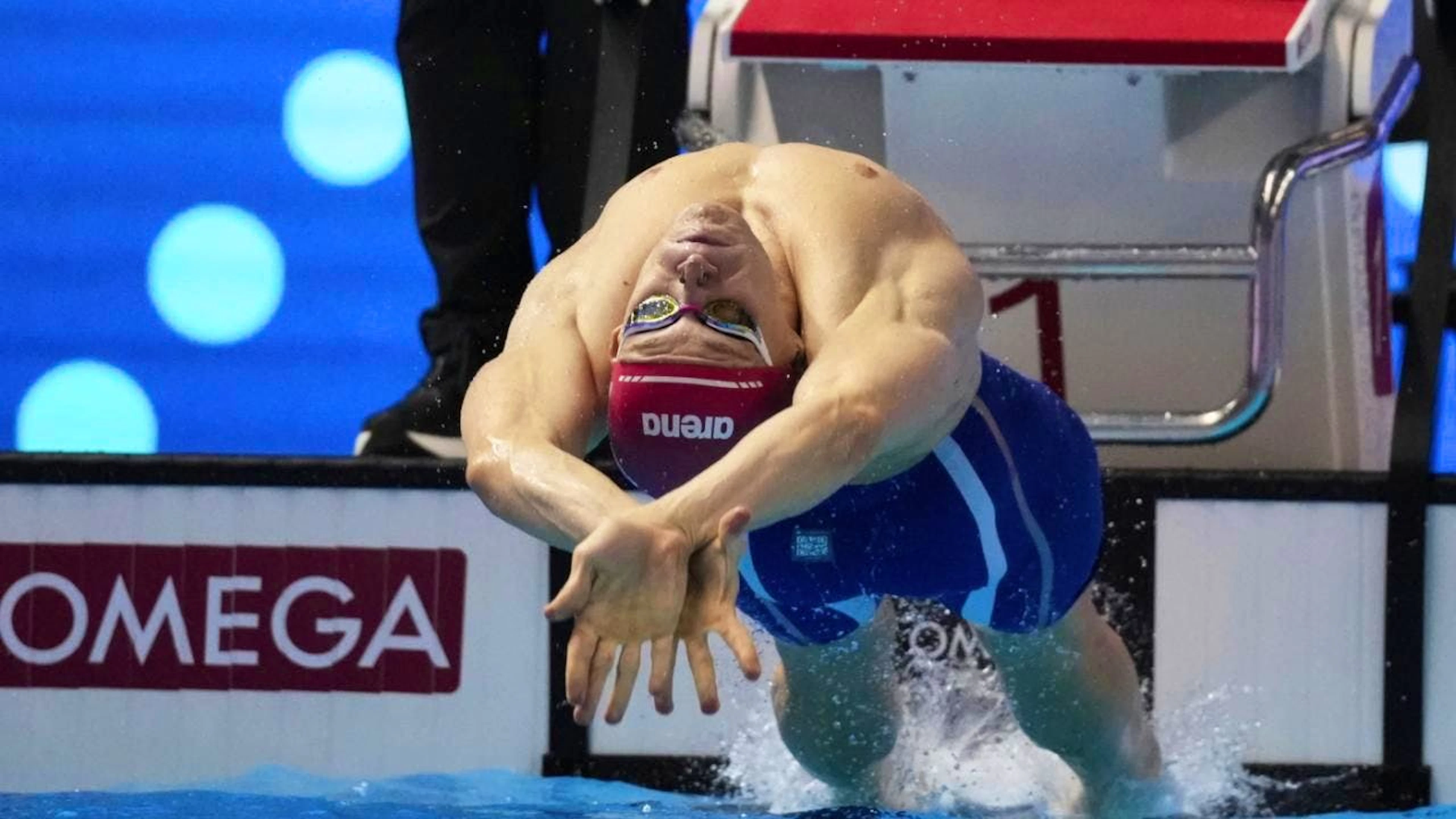 Roman Mityukov a maîtrisé son sujet en séries du 200 m dos