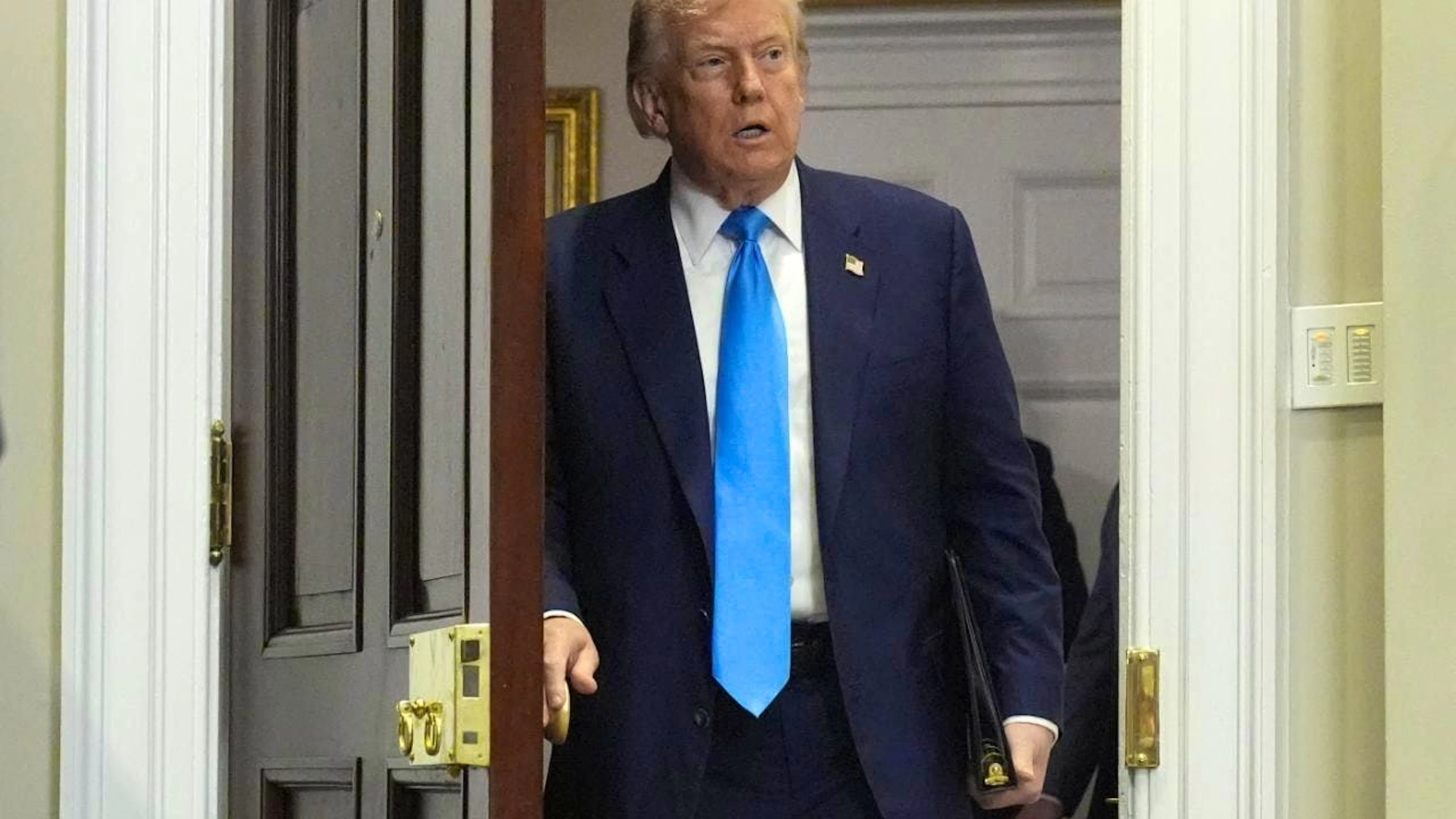 Secondo osservatori negli USA, Donald Trump si appresterebbe ad annunciare dazi compresi tra il 15% e il 20% per le merci elvetiche. (Immagine d'archivio di ieri)