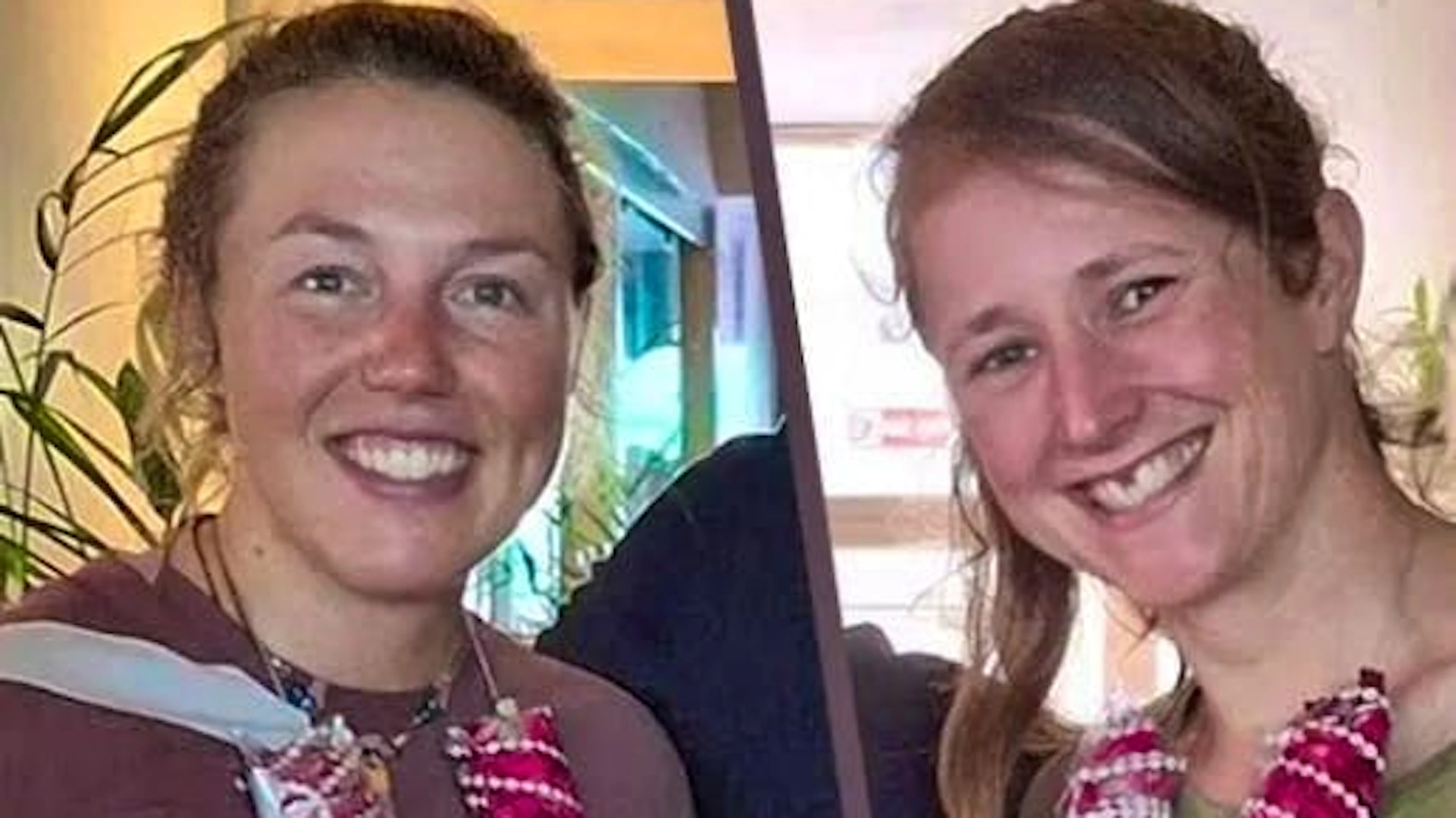 Laura Dahlmeier en compagnie de Marina Krauss.