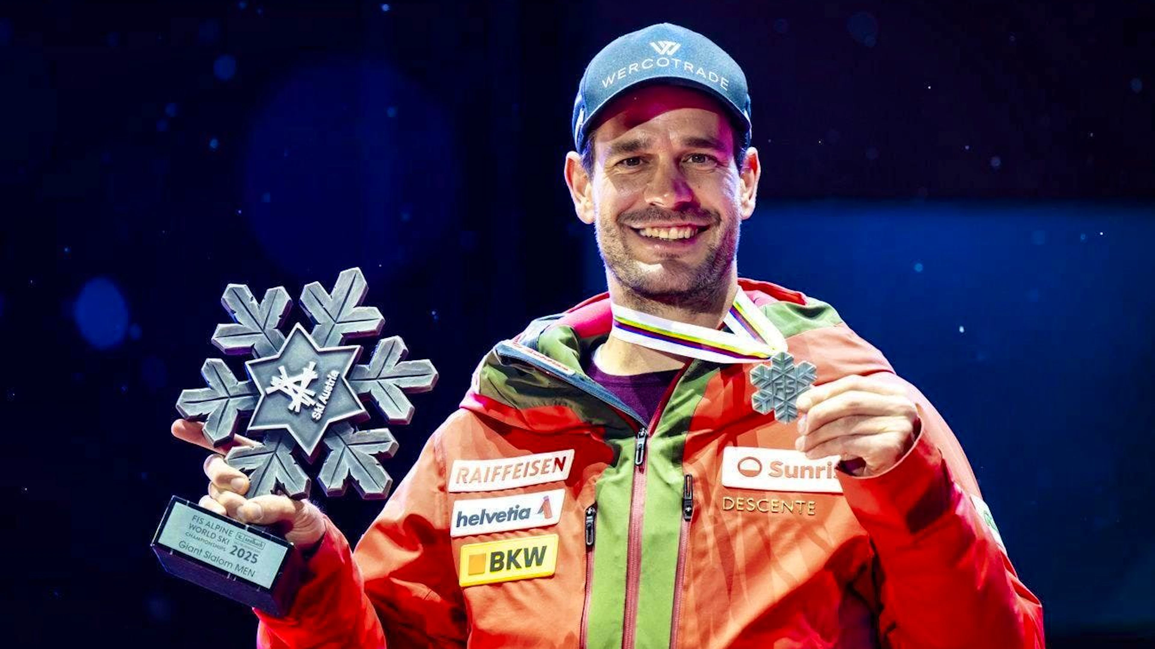Emotional rollercoaster ride: In February, Thomas Tumler celebrates World Championship silver in the giant slalom, but in his private life he is going through a difficult phase.