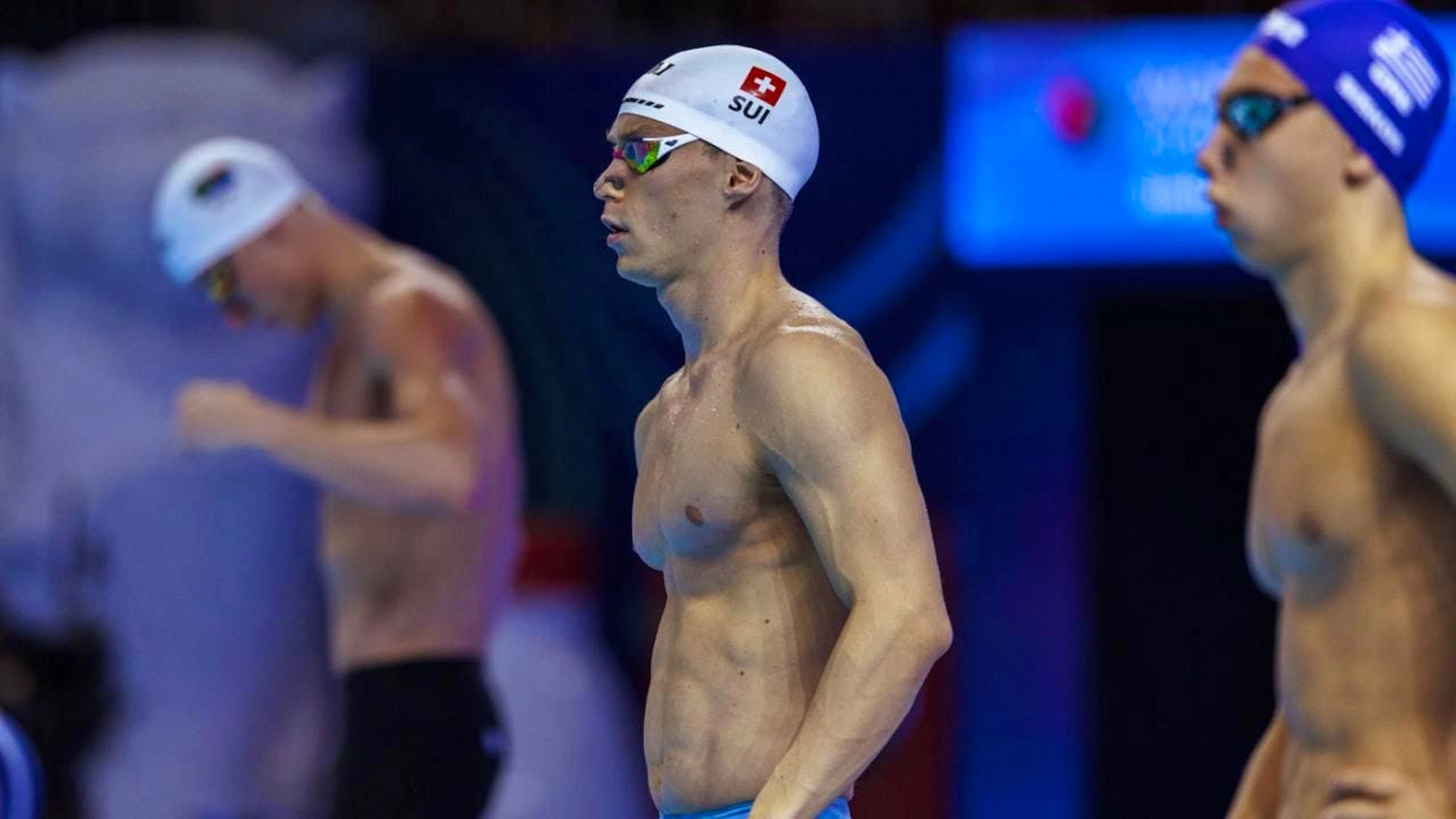 Alle Konzentration nutzte Roman Mityukov im Final über 200 m Rücken nichts.