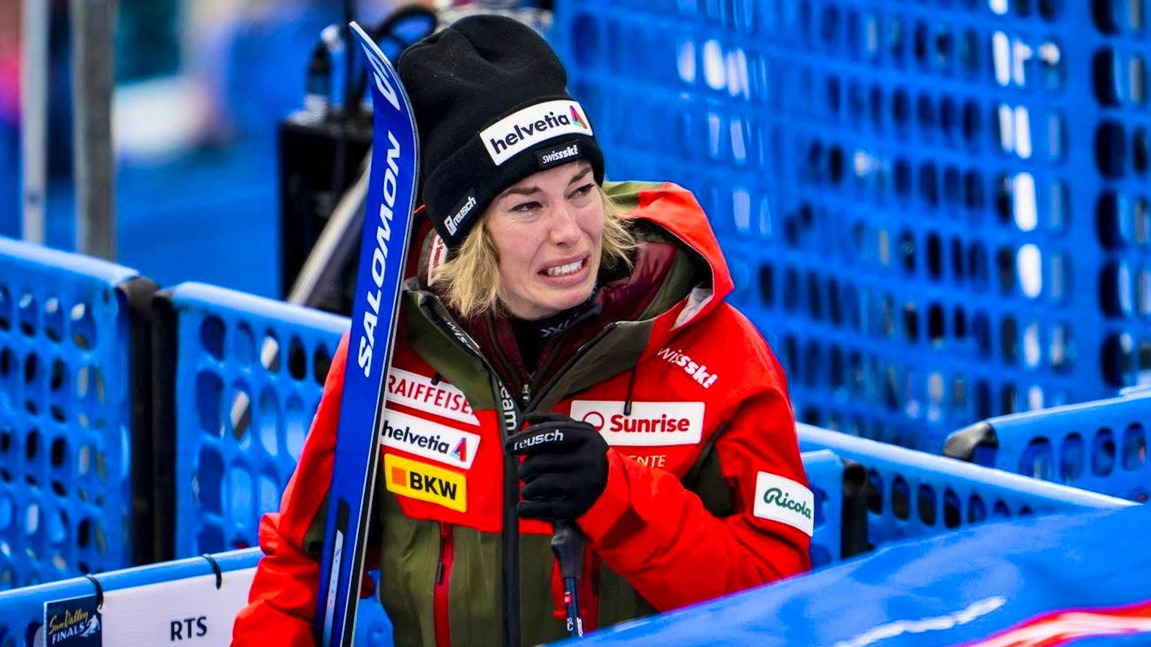 Michelle Gisin ha dovuto superare momenti difficili nell'ultimo inverno di Coppa del Mondo.