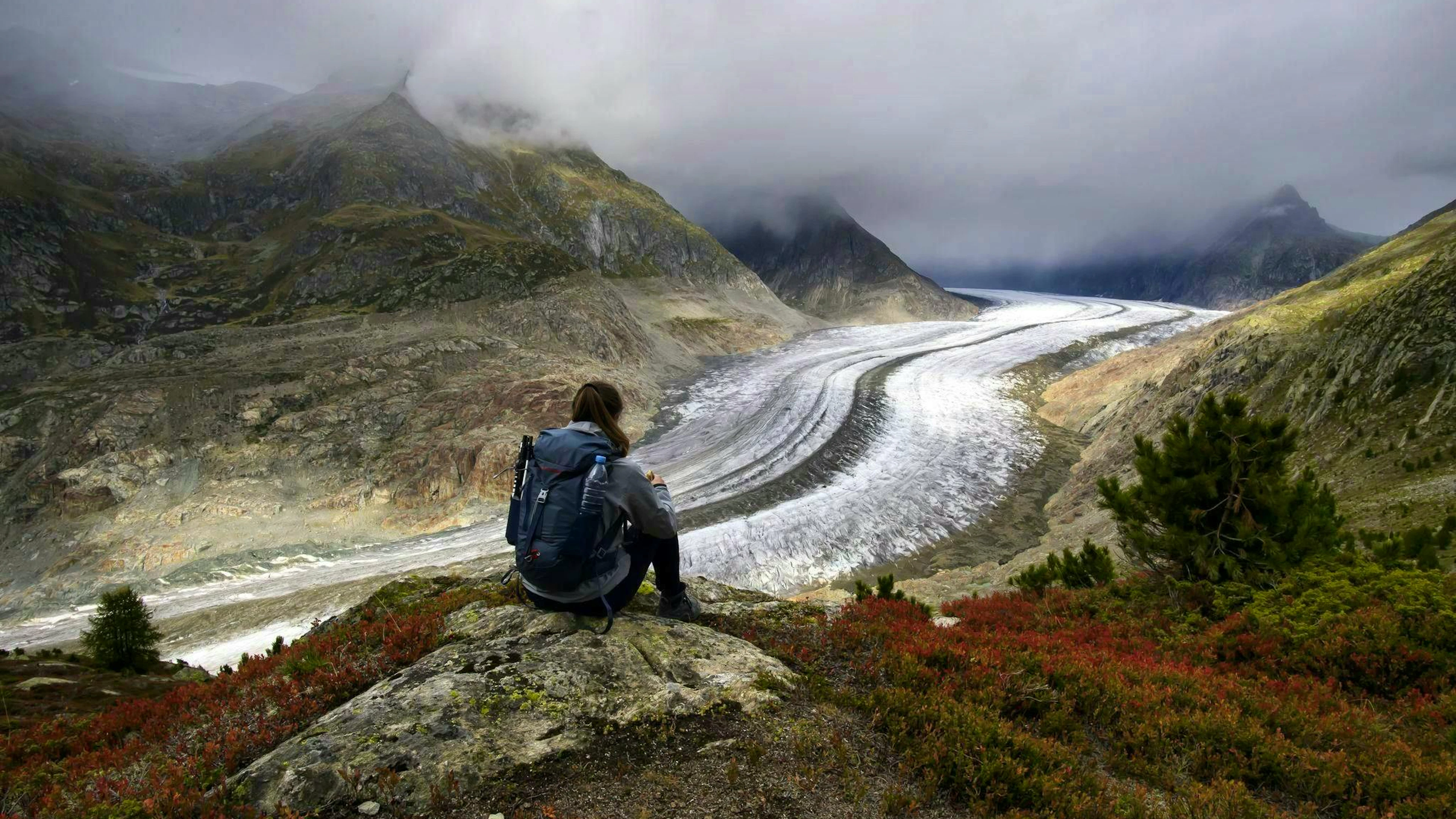 Since the end of June, the glaciers have been melting at an alarming rate.