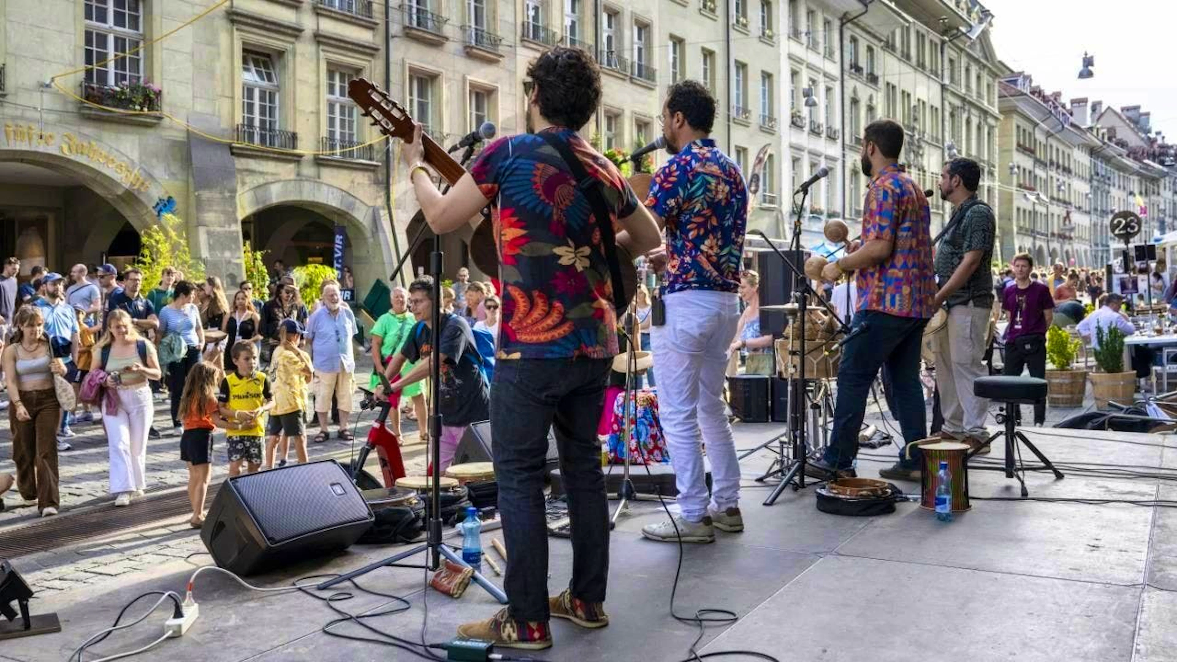 138 artists from 25 nations will be performing at this year's Buskers street music festival. (archive picture)