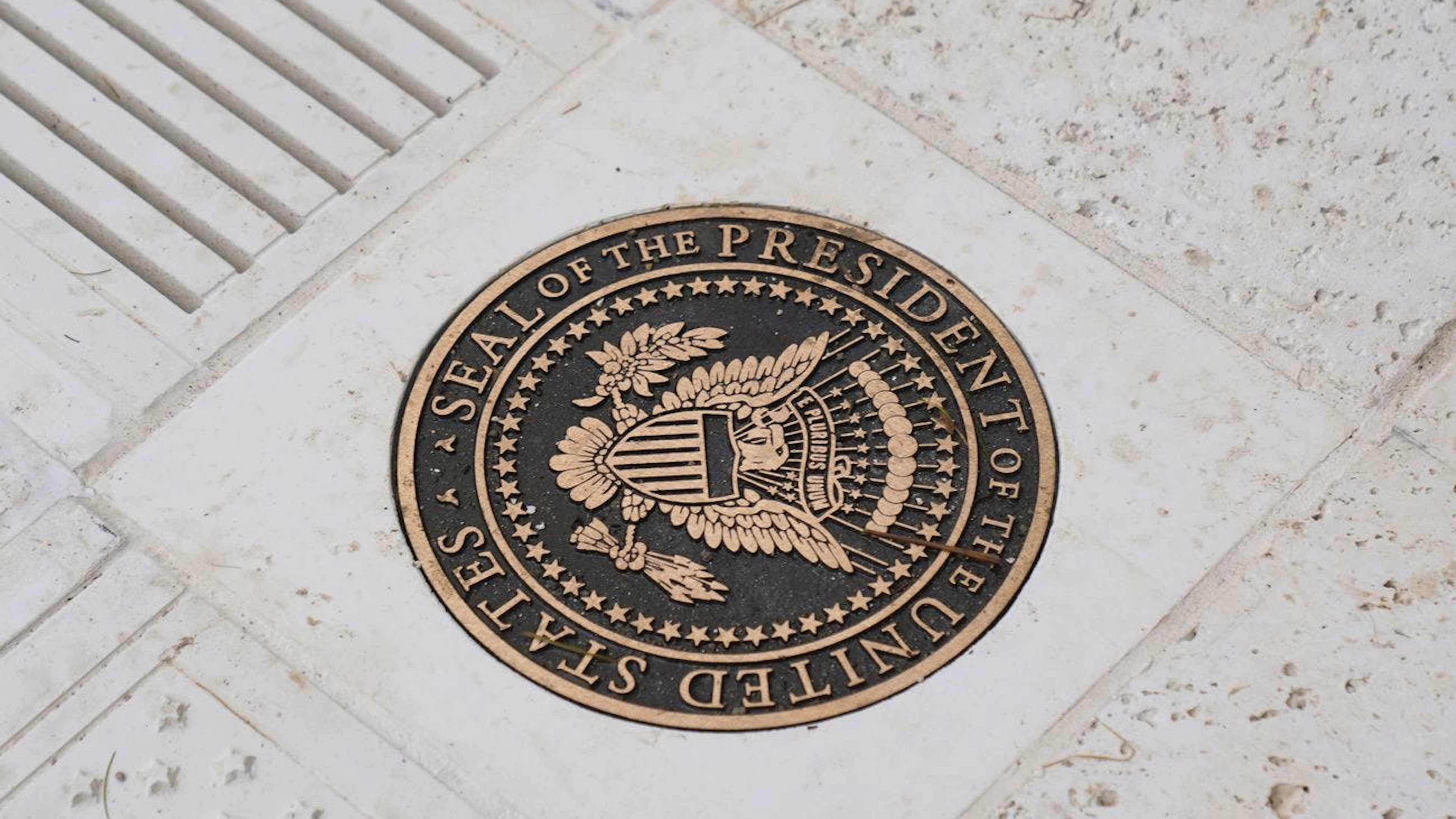 Der Umbau trägt das Siegel des US-Präsidenten.