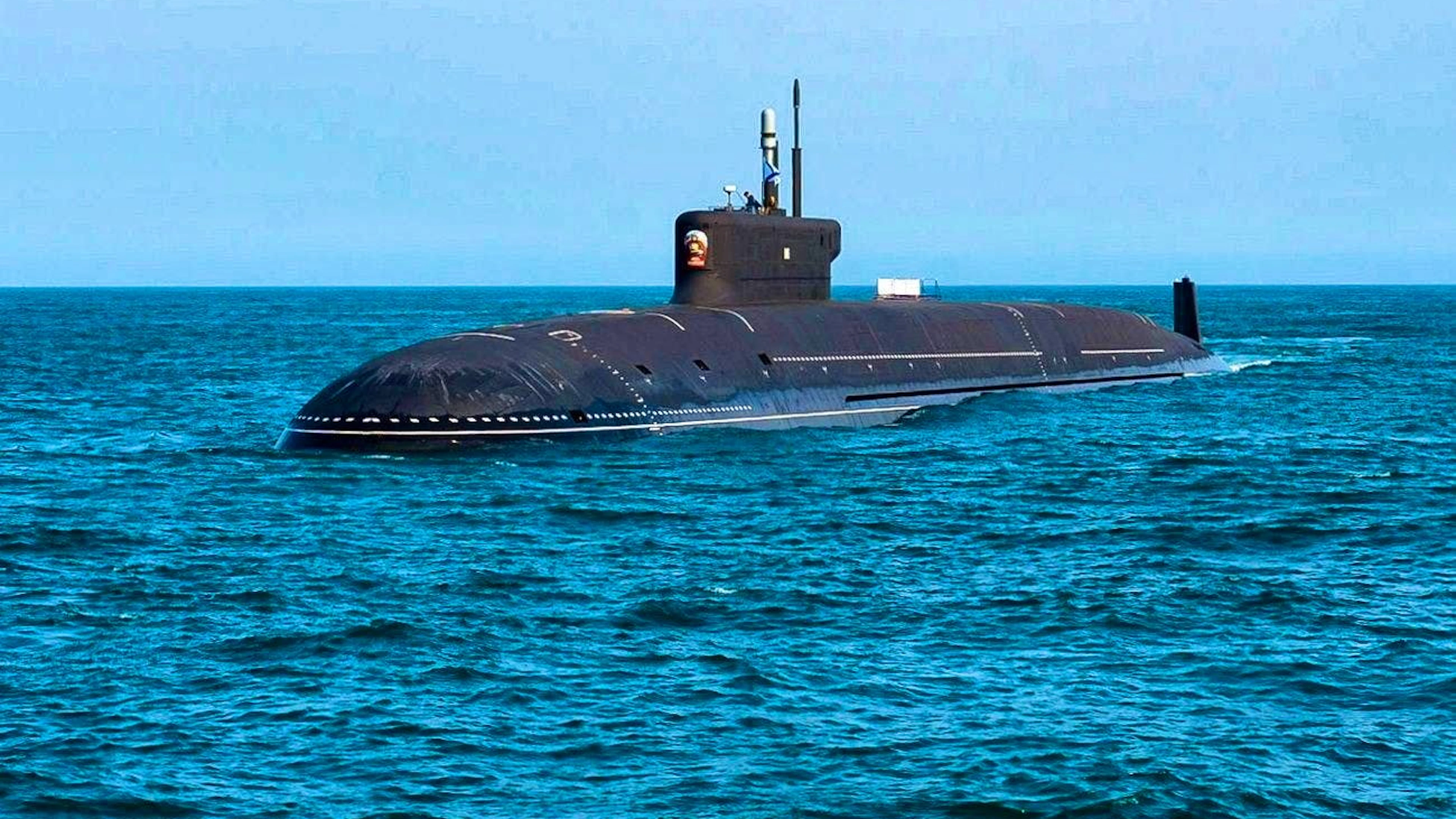 Il sottomarino russo «Knyaz Poscharskiy» è alimentato da un reattore nucleare.