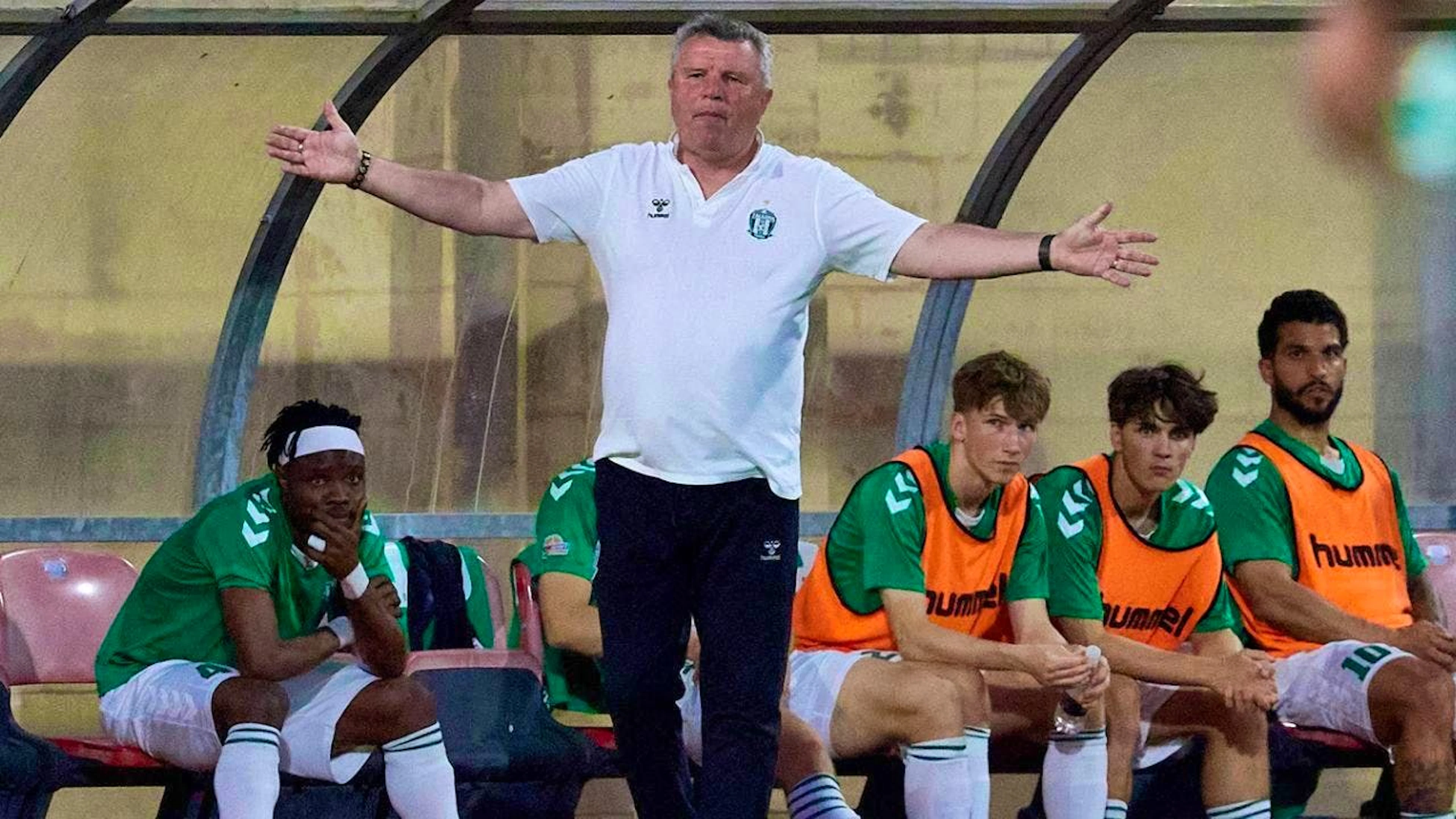 Coach Vladimir Cheburin has lost the support of the Zalgiris Vilnius fans.