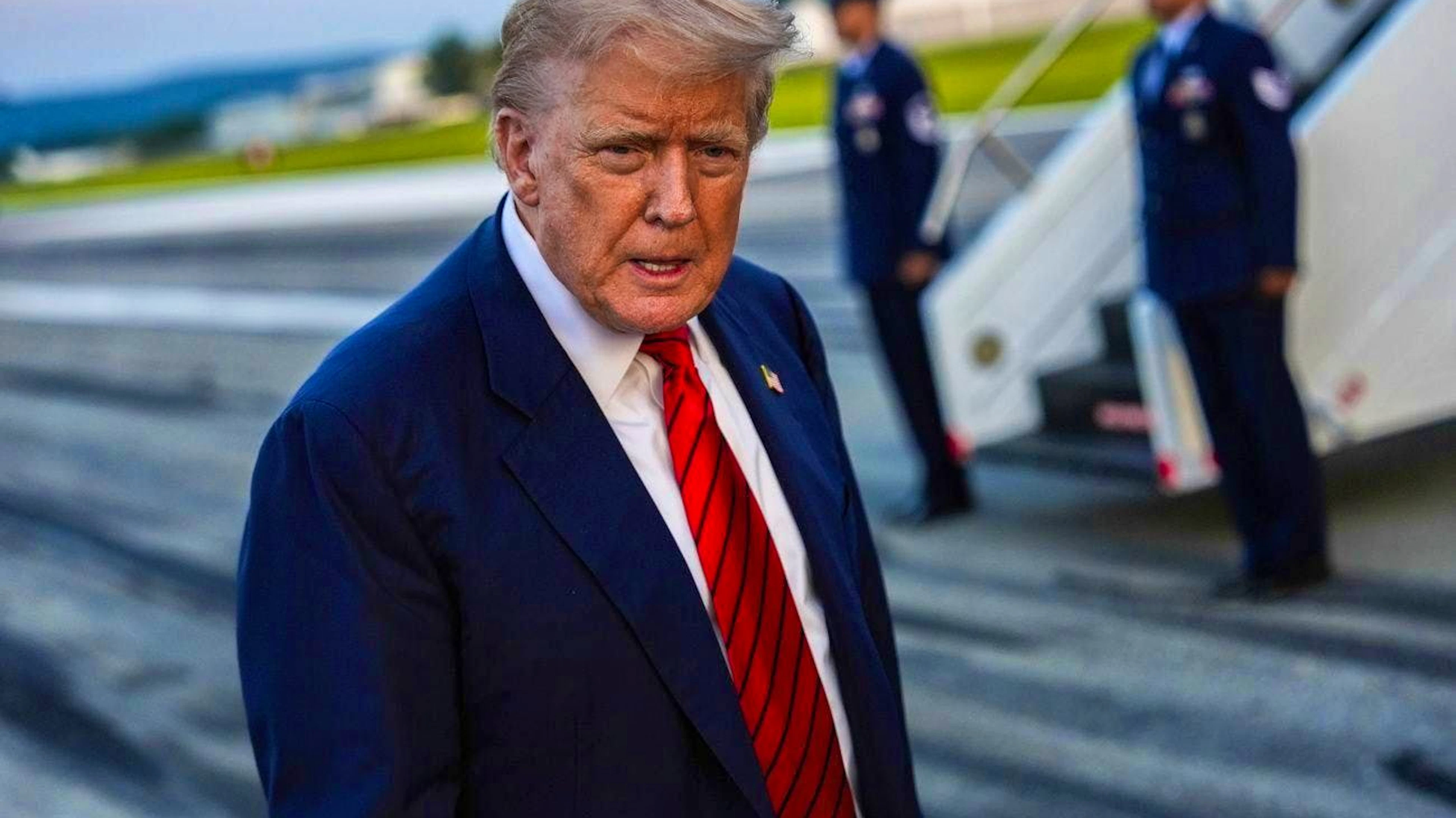The US President is known for his brash negotiating style.