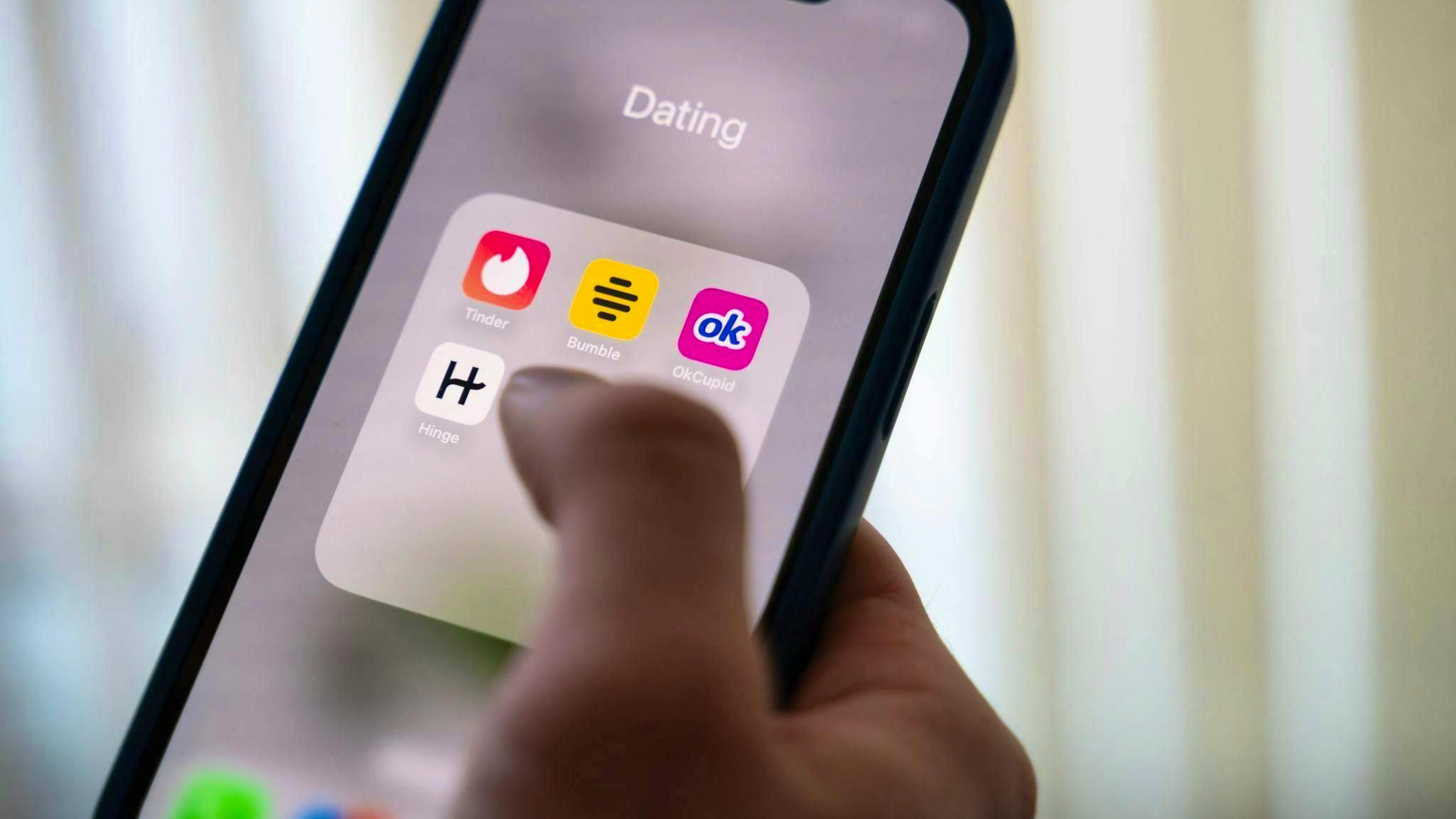 Many people use dating apps these days.