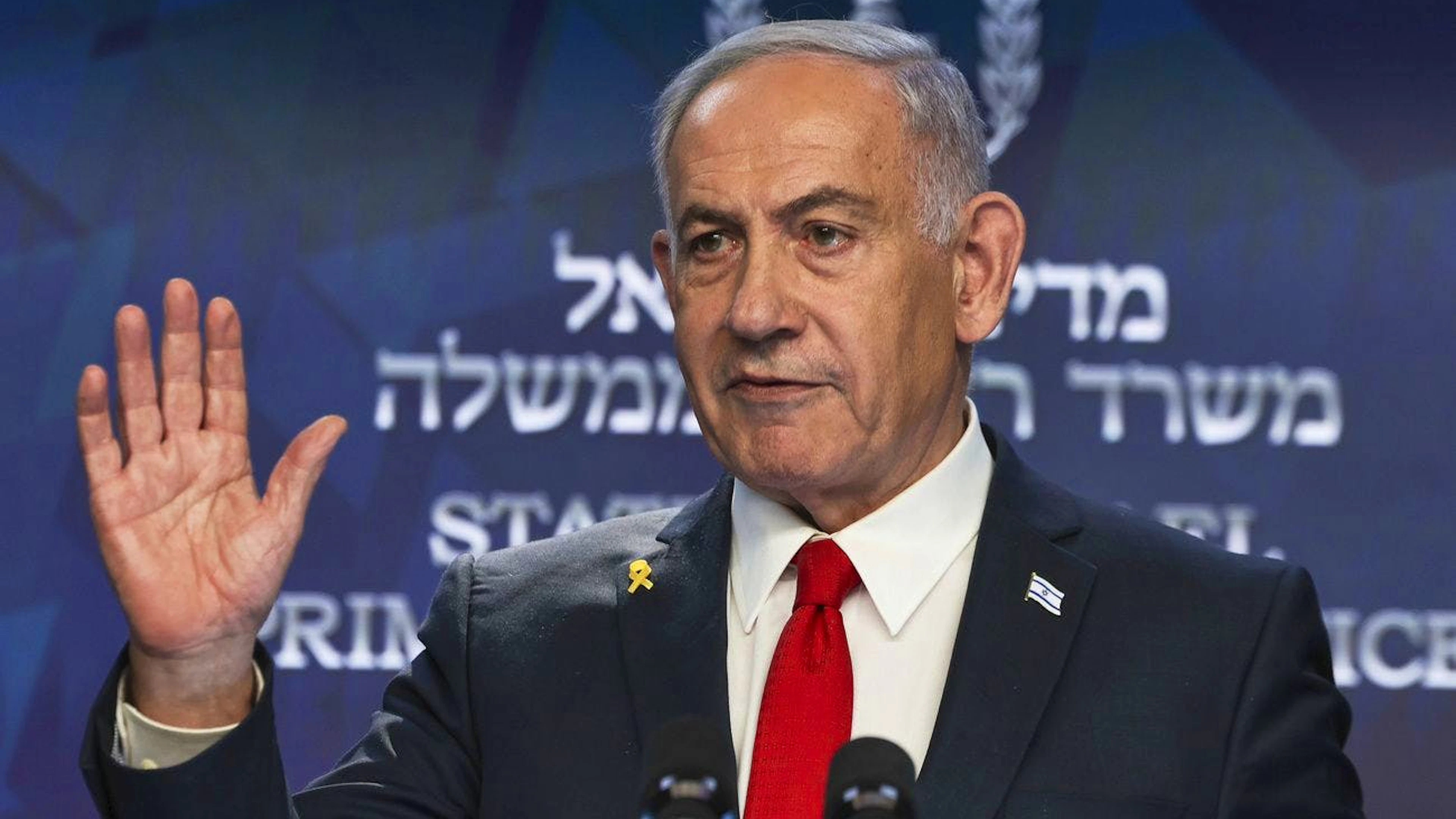 Il premier israeliano Benjamin Netanyahu
