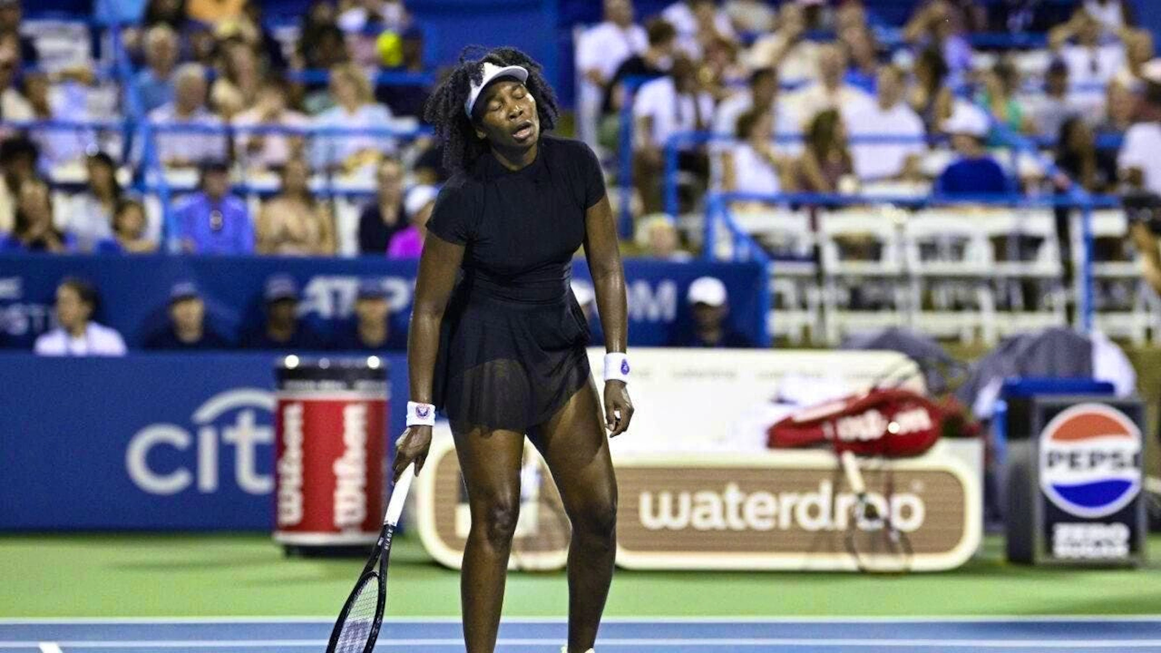 Venus Williams did not perform brilliantly in Cincinnati.