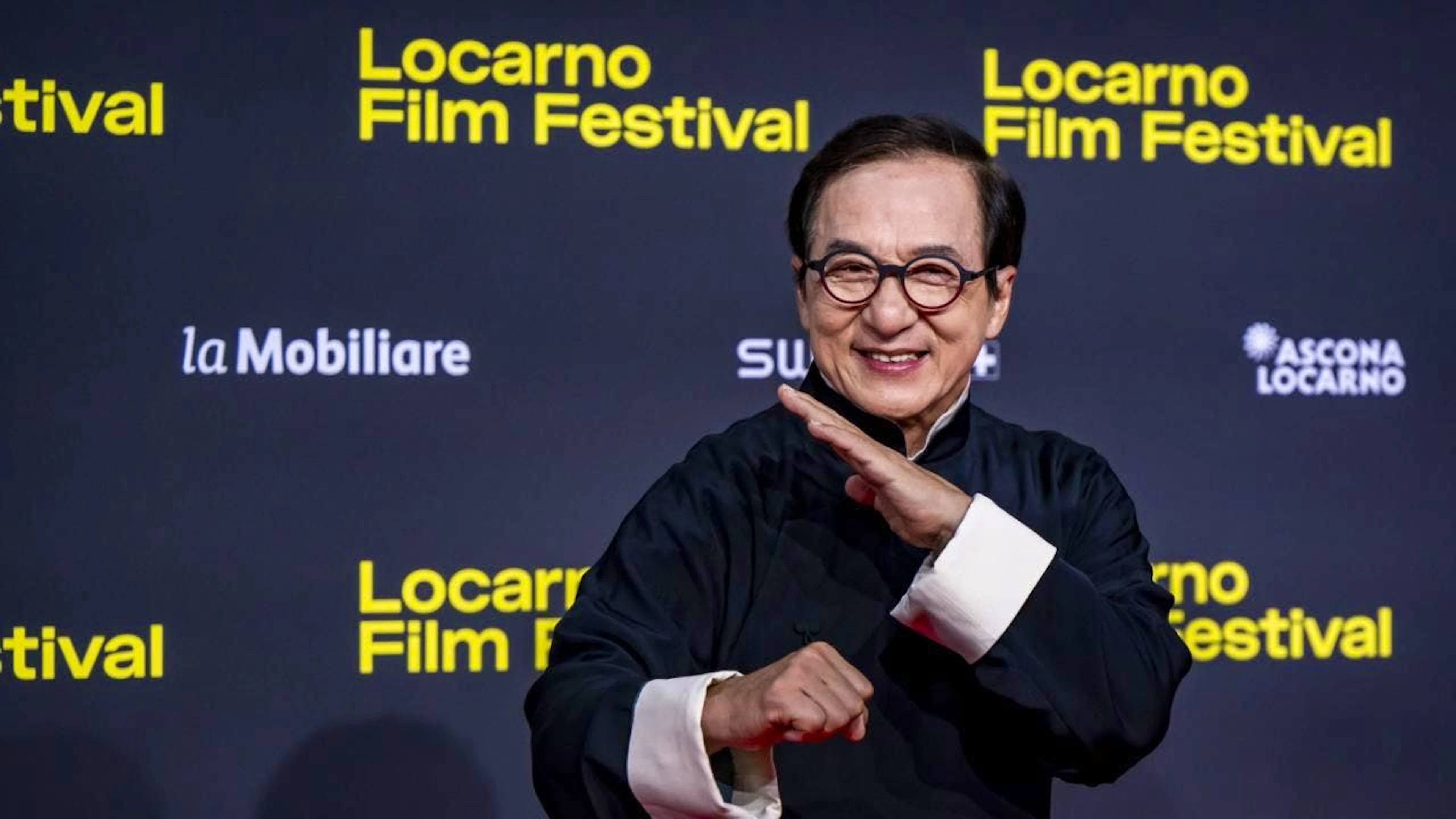 Martial-Arts-Kinoheld Jackie Chan sorgt in Locarno für Action