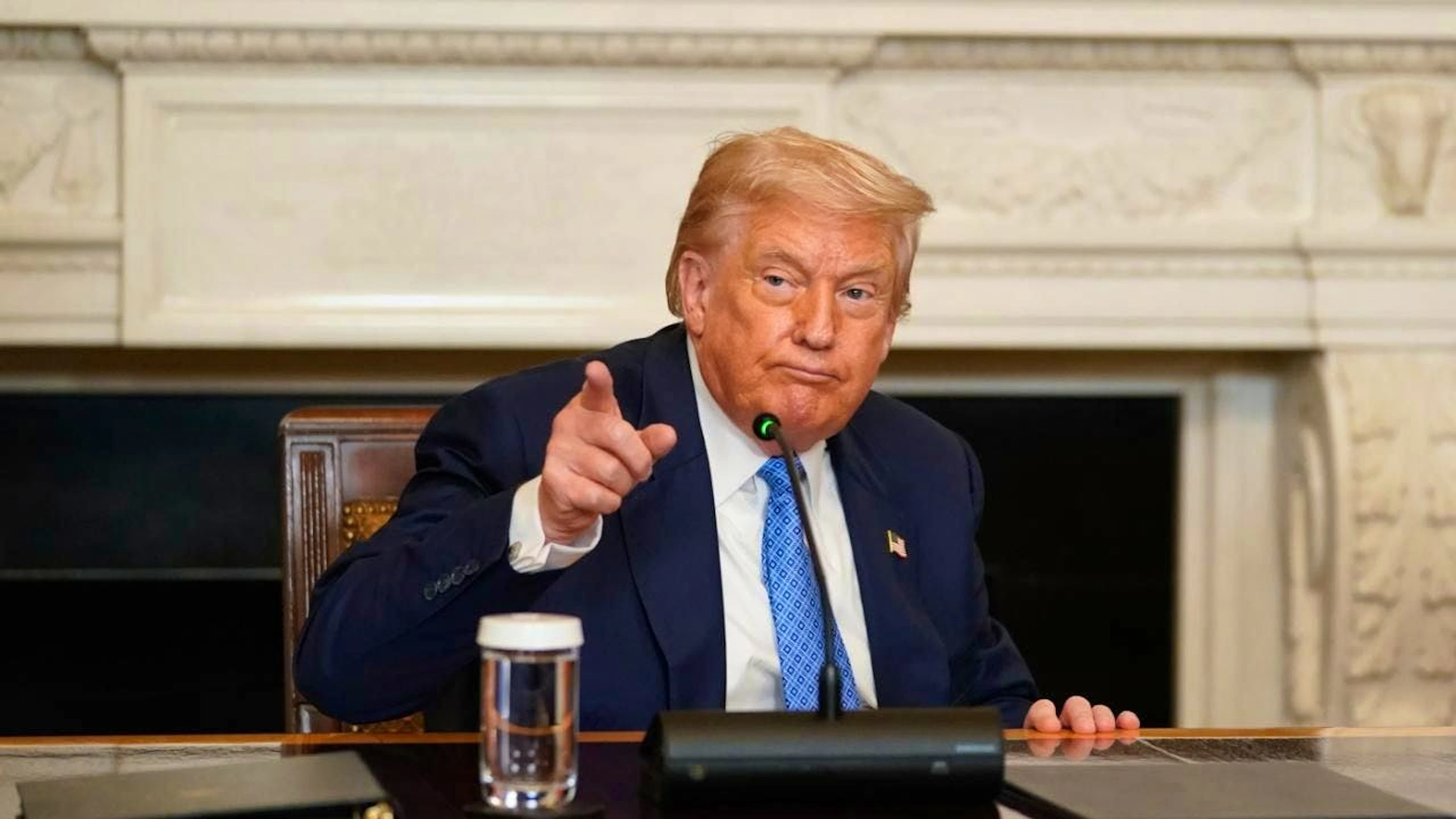 Il presidente degli Stati Uniti Donald Trump (immagine d'archivio). 